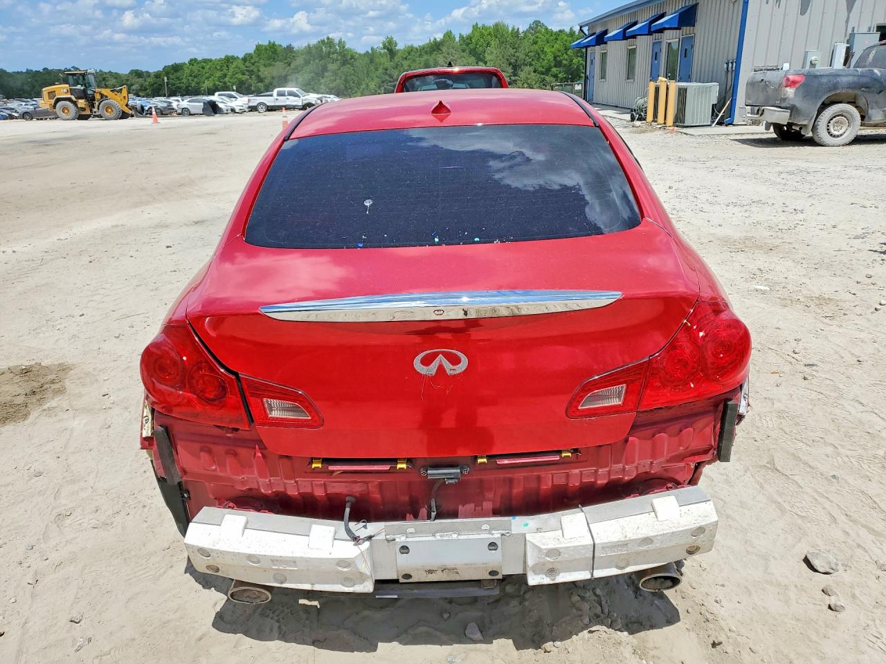 2009 Infiniti G37 Base/journey/sport Red vin: JNKCV61E89M311403