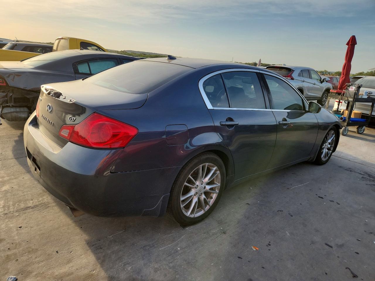 2009 Infiniti G37 Sedan Base Charcoal vin: JNKCV61E99M012115