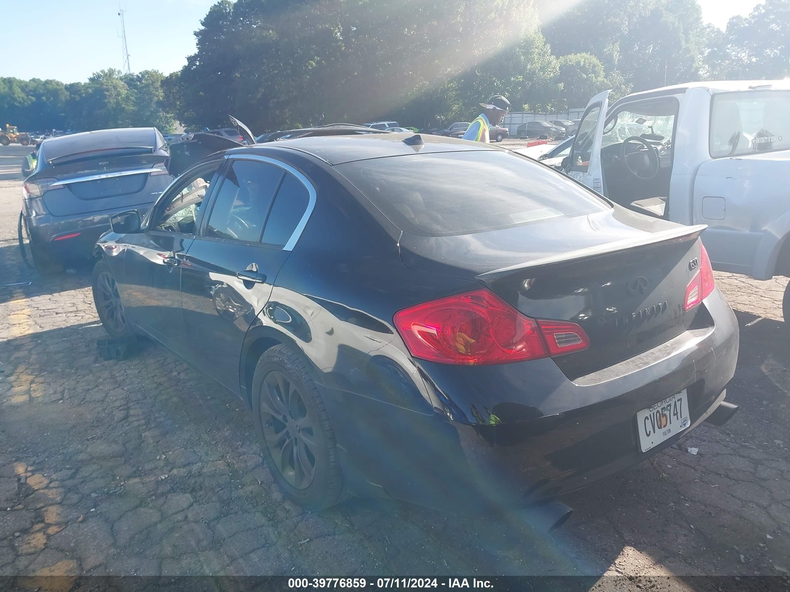 2009 Infiniti G37 Journey Black vin: JNKCV61E99M013393