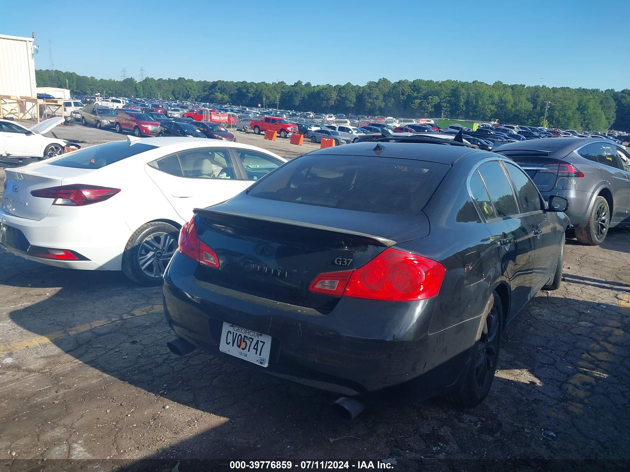 2009 Infiniti G37 Journey Black vin: JNKCV61E99M013393