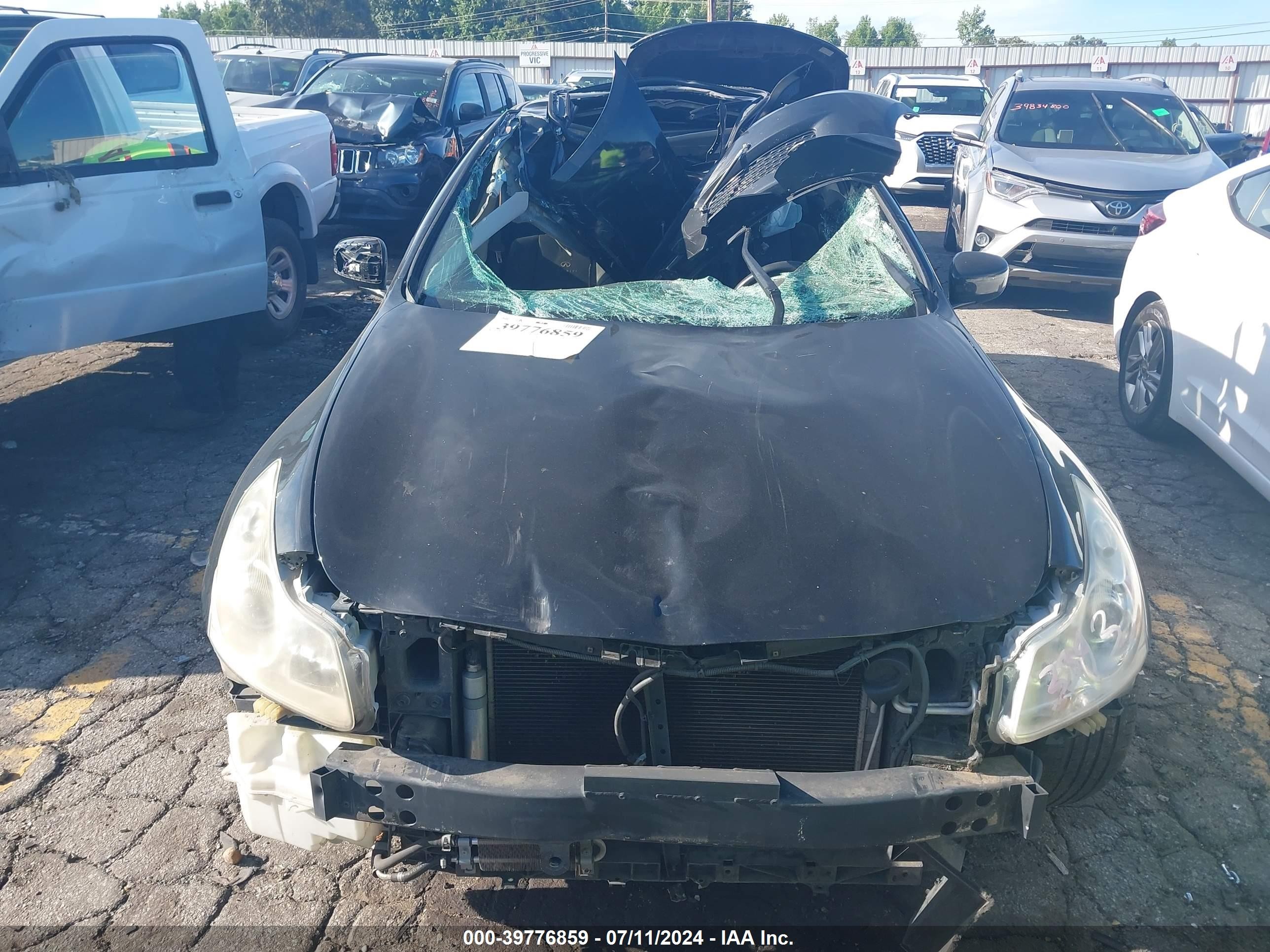 2009 Infiniti G37 Journey Black vin: JNKCV61E99M013393