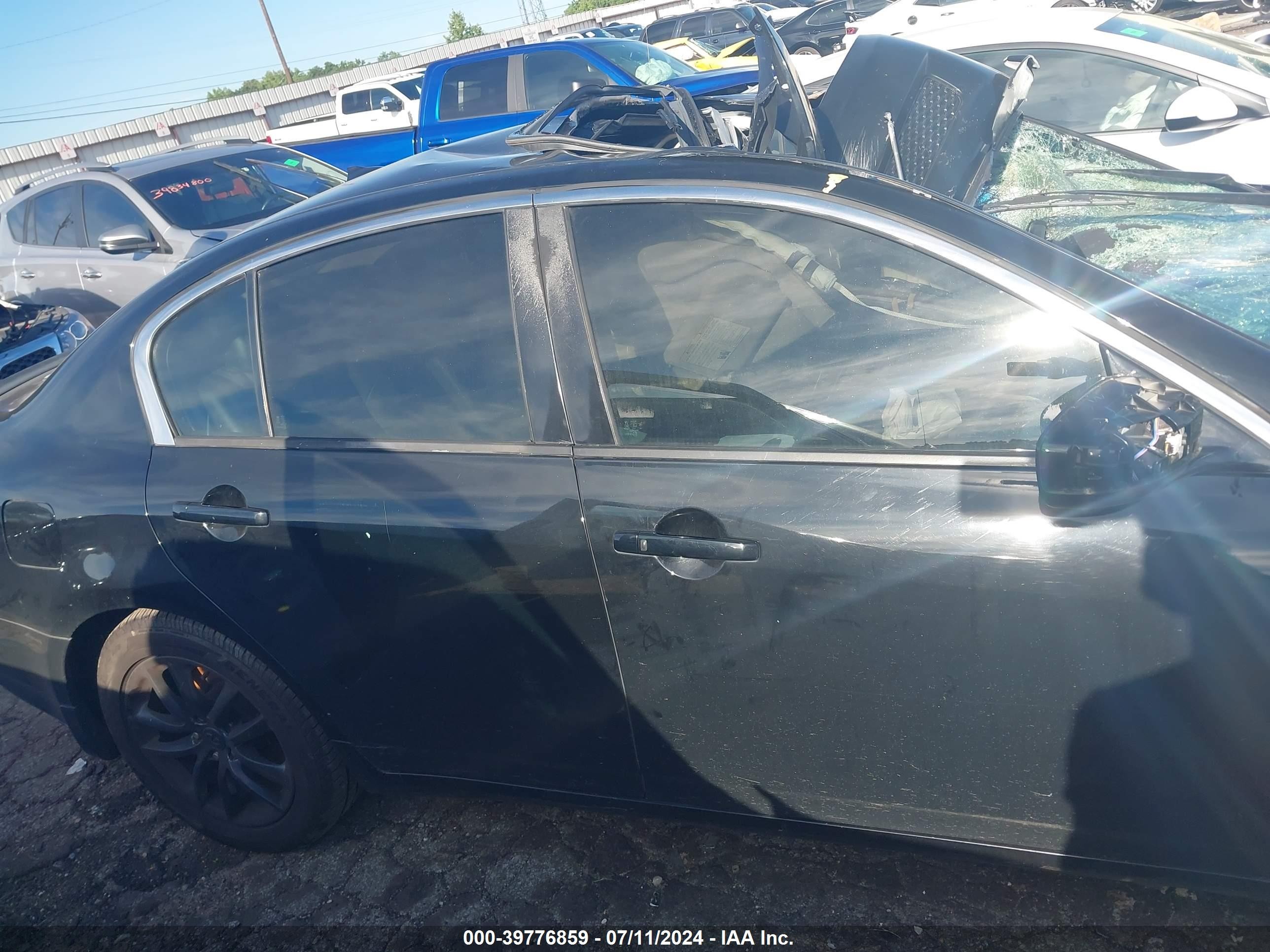 2009 Infiniti G37 Journey Black vin: JNKCV61E99M013393