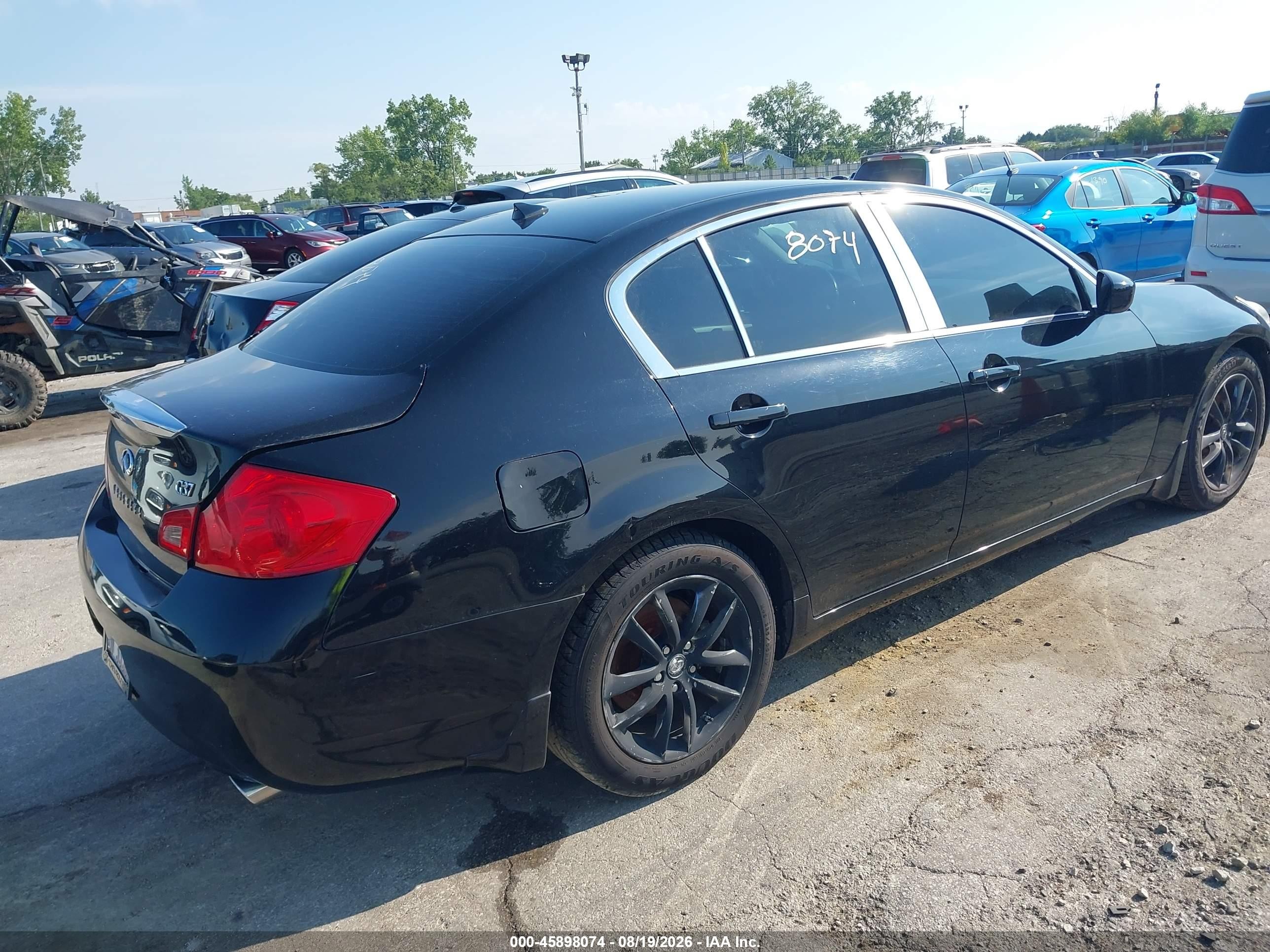 2009 Infiniti G37 Journey Black vin: JNKCV61E99M304413