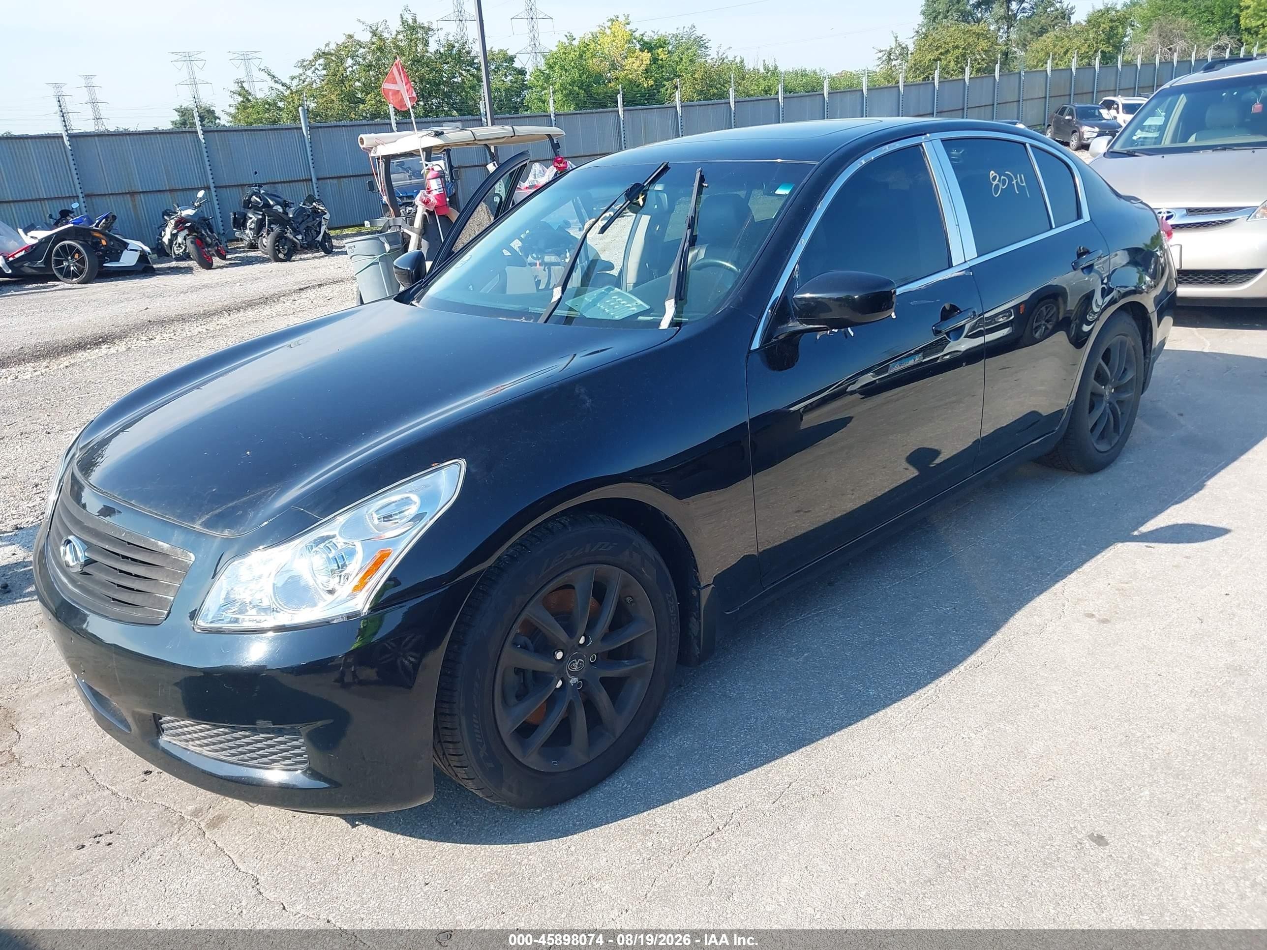 2009 Infiniti G37 Journey Black vin: JNKCV61E99M304413