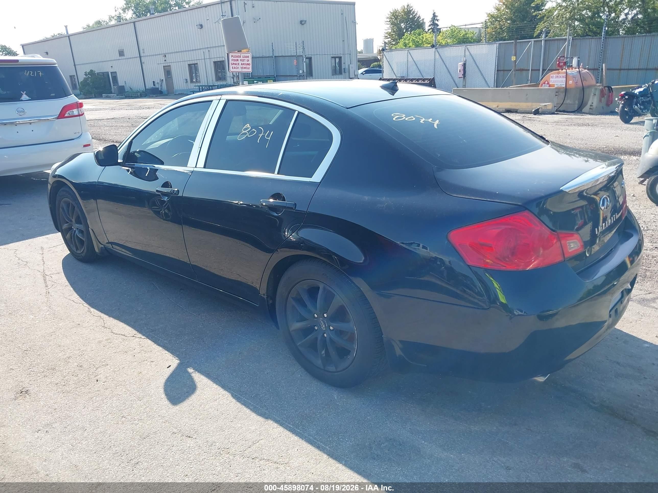 2009 Infiniti G37 Journey Black vin: JNKCV61E99M304413