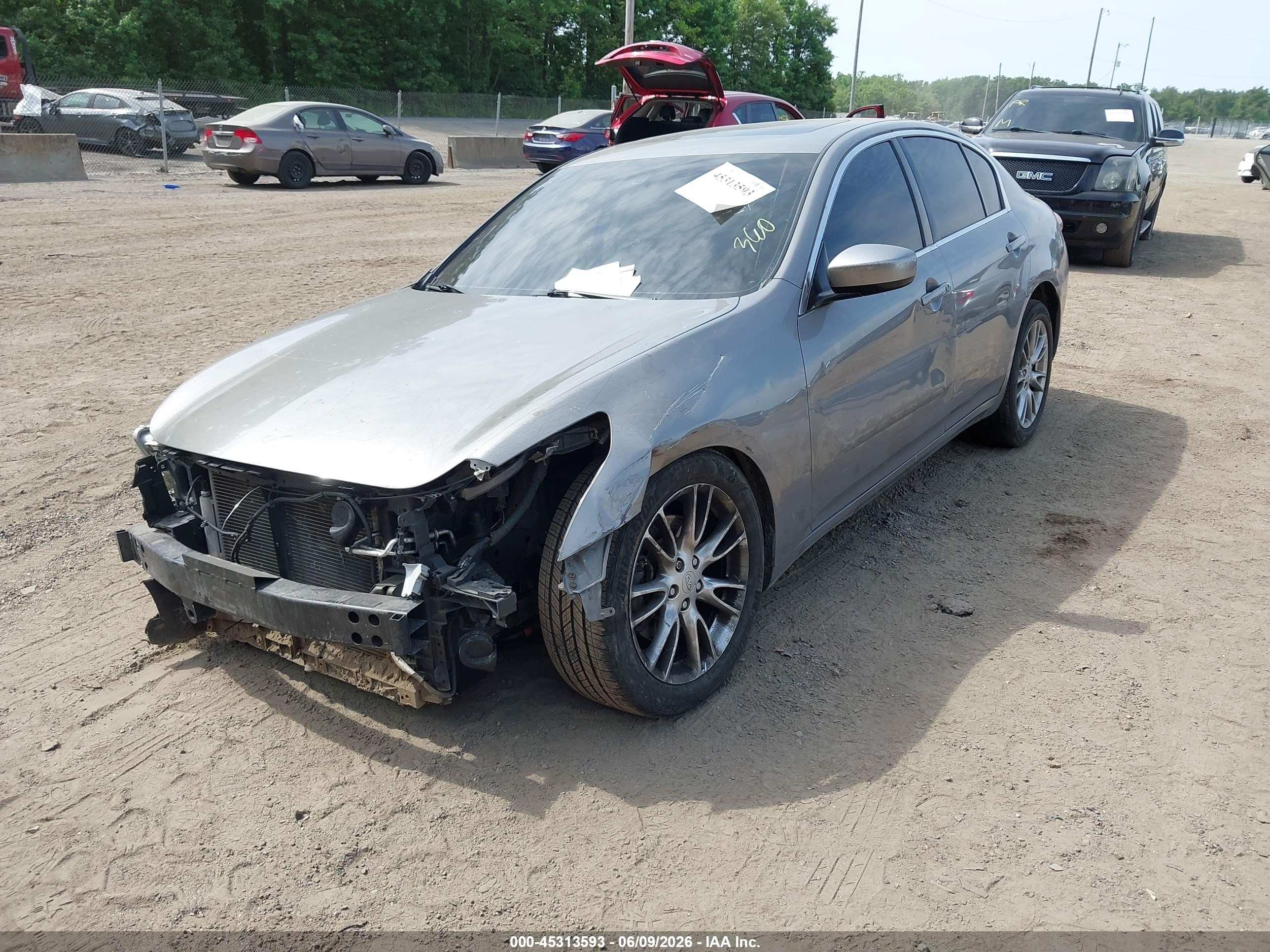 2009 Infiniti G37 Journey Gray vin: JNKCV61E99M307702