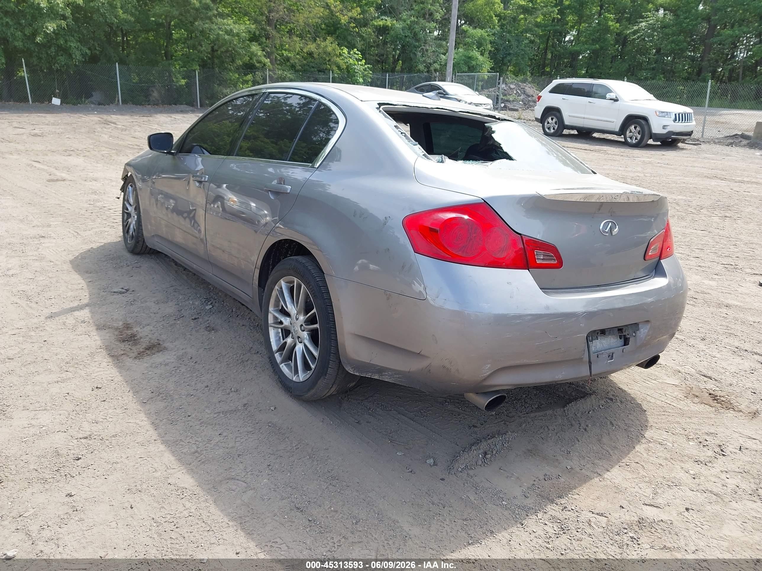 2009 Infiniti G37 Journey Gray vin: JNKCV61E99M307702