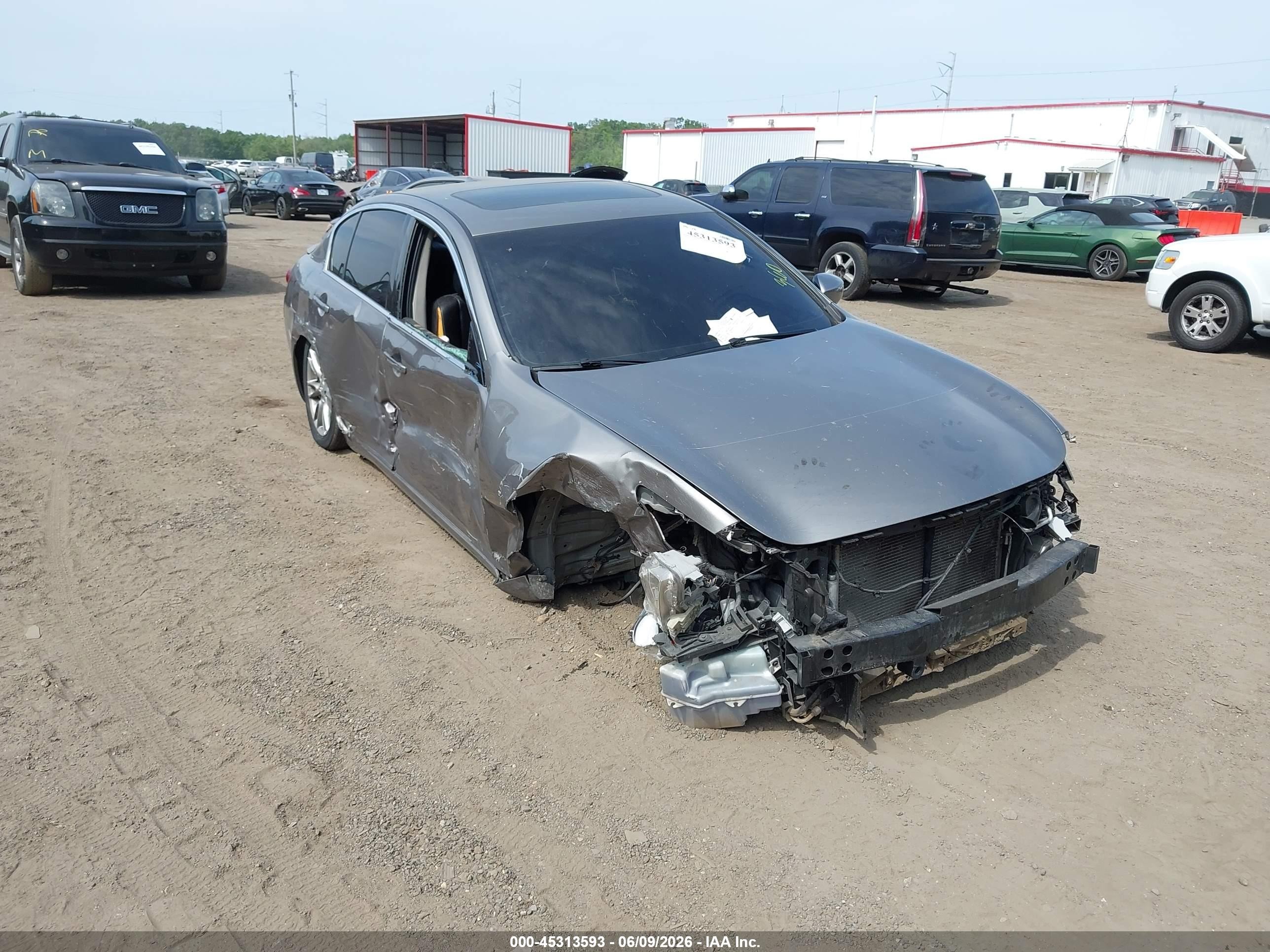 2009 Infiniti G37 Journey Gray vin: JNKCV61E99M307702
