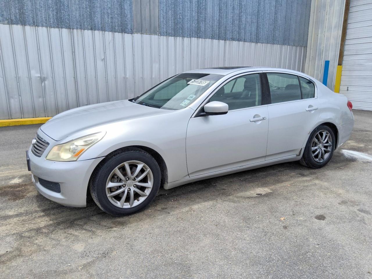 2009 Infiniti G37 Base/journey/sport Silver vin: JNKCV61EX9M011927