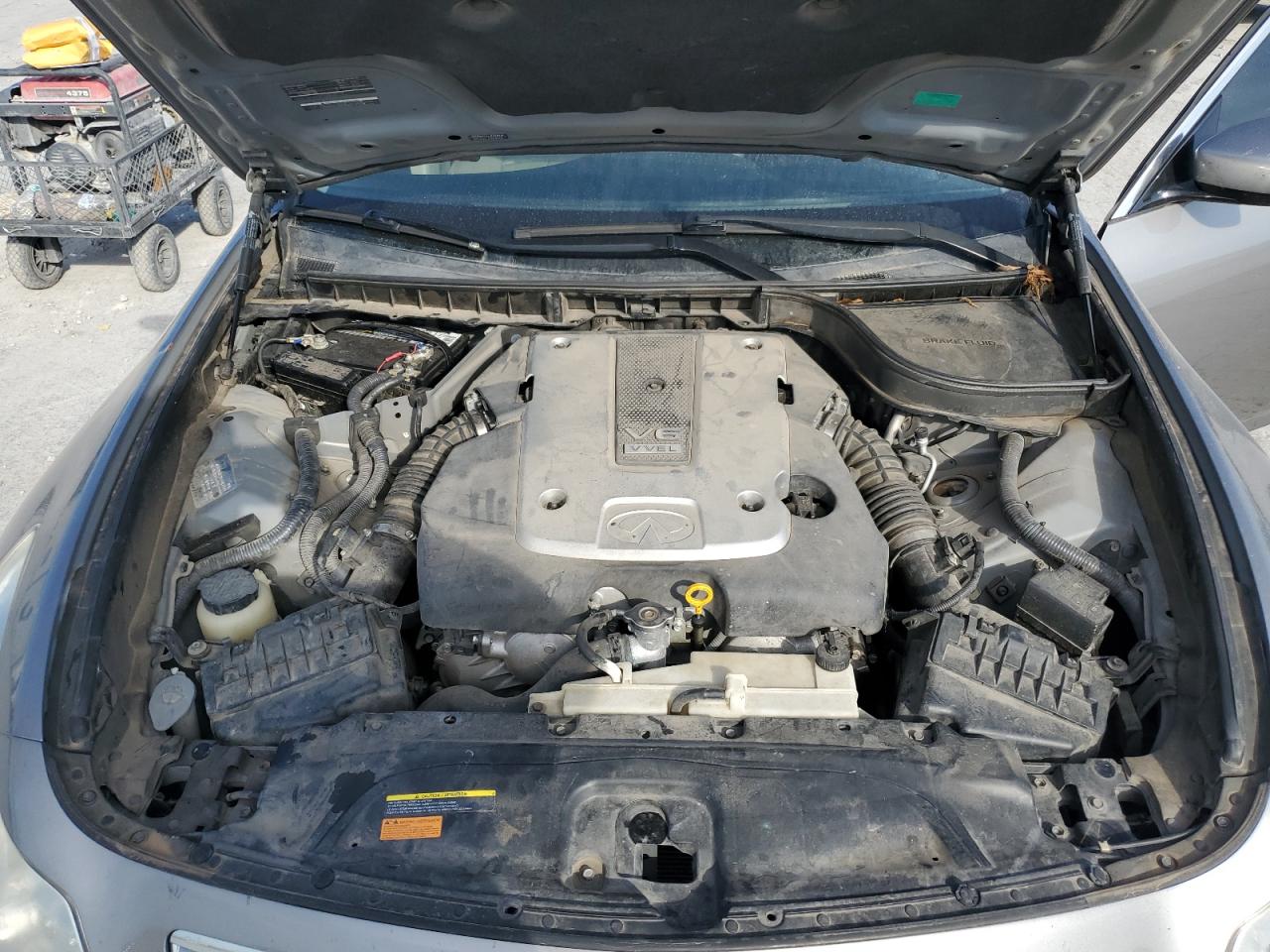 2009 Infiniti G37 Base Gray vin: JNKCV61EX9M012530