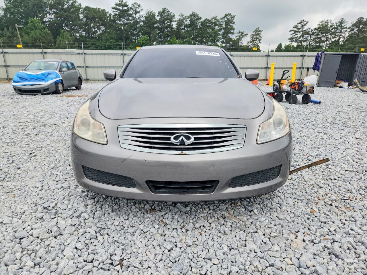 2009 Infiniti G37 Sedan Base Gray vin: JNKCV61EX9M013242