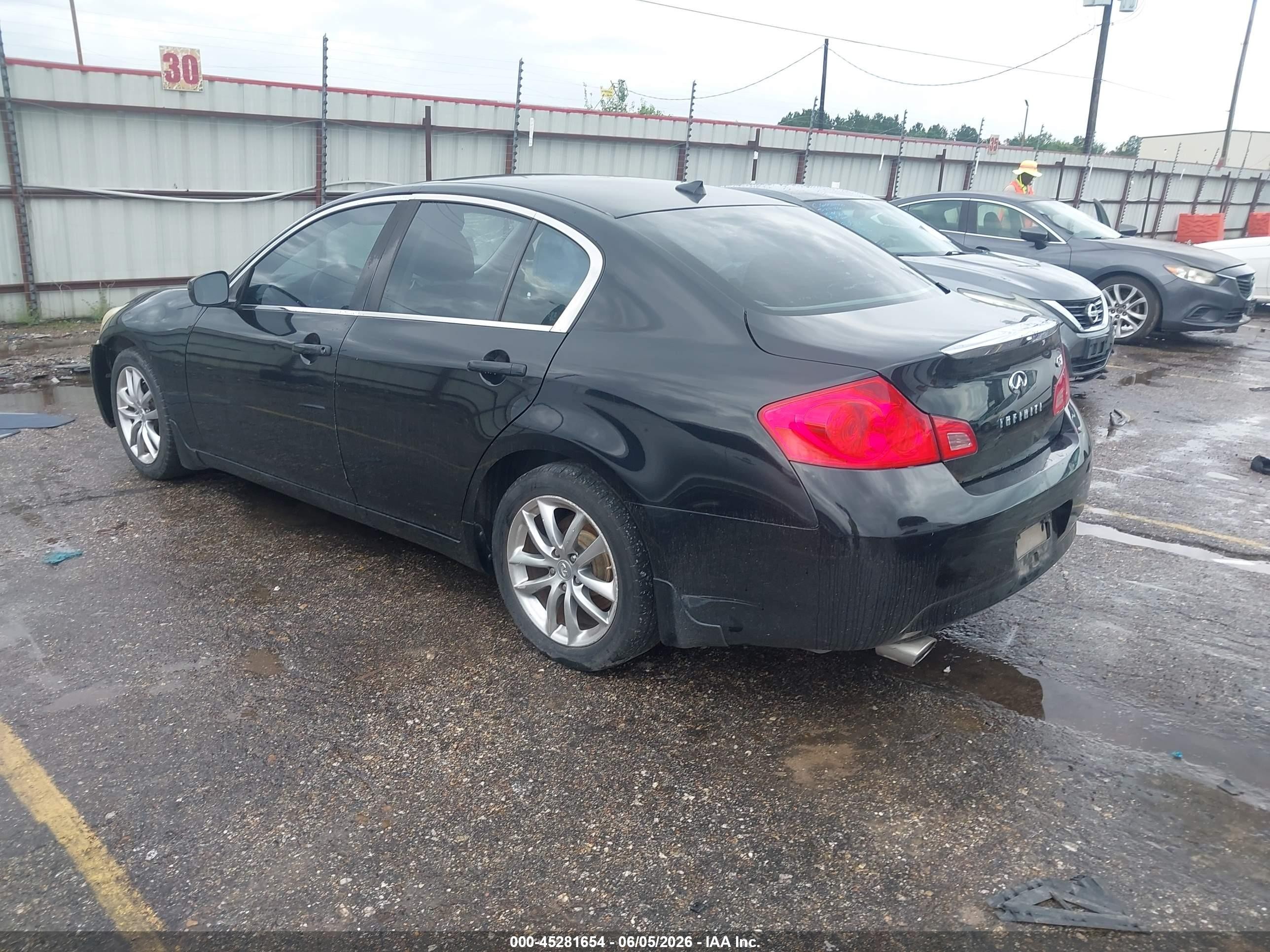 2009 Infiniti G37 Journey Черный vin: JNKCV61EX9M301293