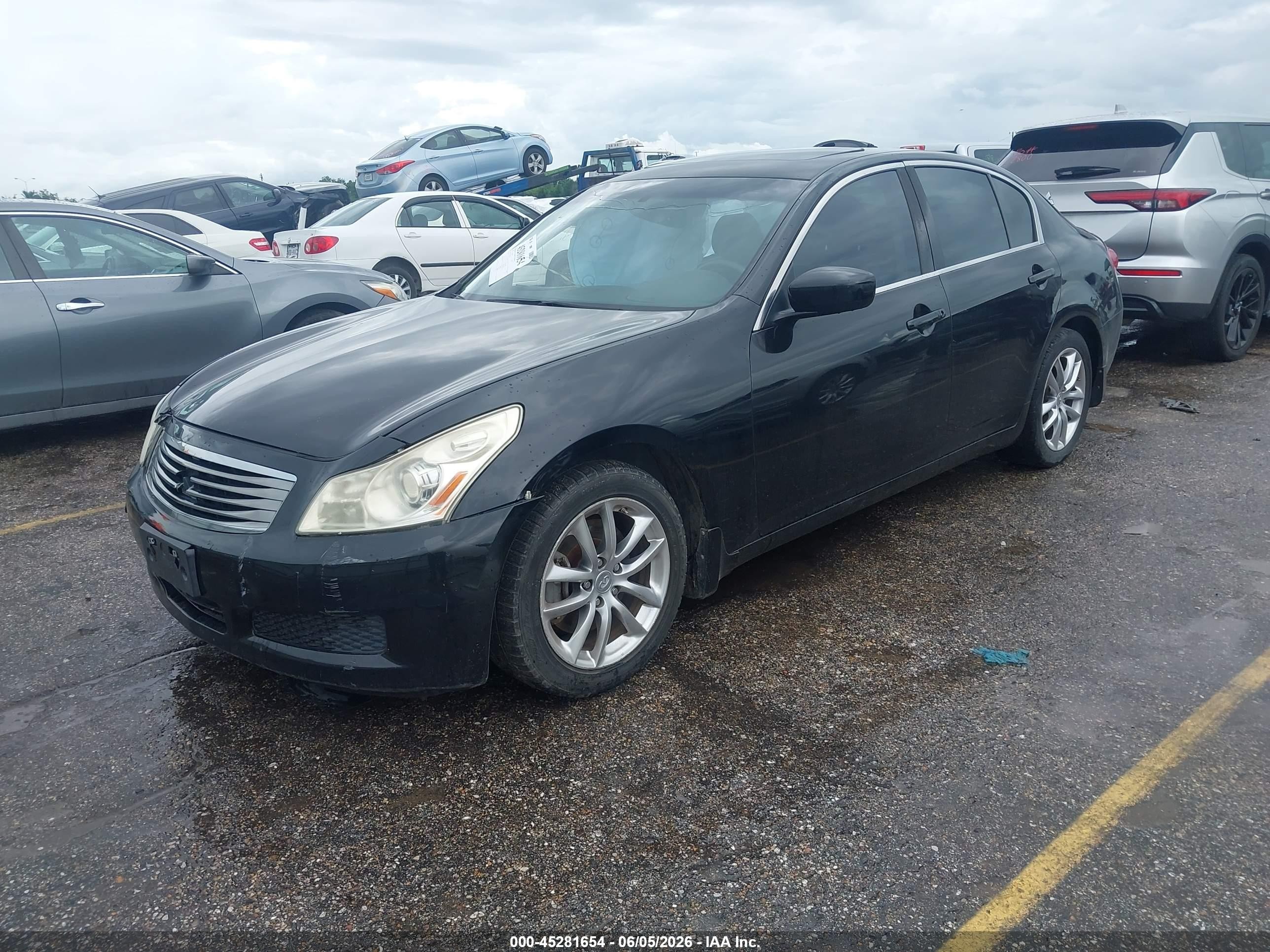 2009 Infiniti G37 Journey Черный vin: JNKCV61EX9M301293