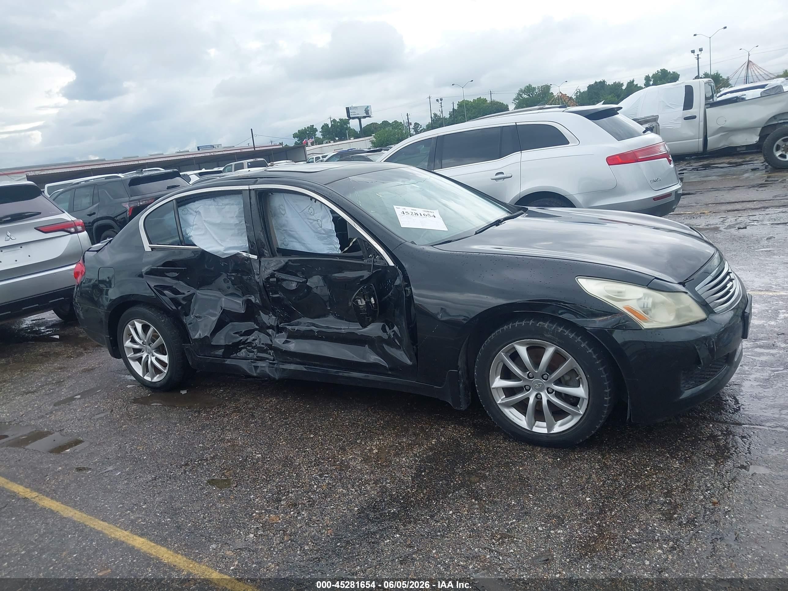 2009 Infiniti G37 Journey Черный vin: JNKCV61EX9M301293
