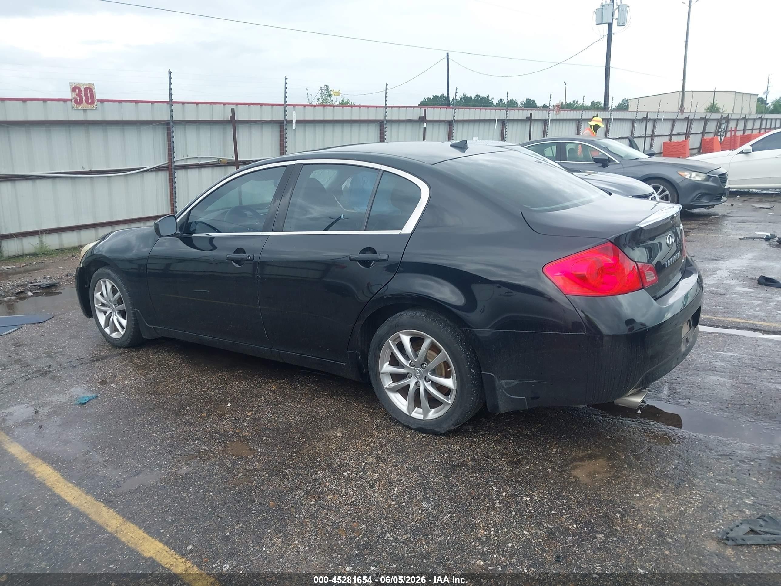 2009 Infiniti G37 Journey Черный vin: JNKCV61EX9M301293