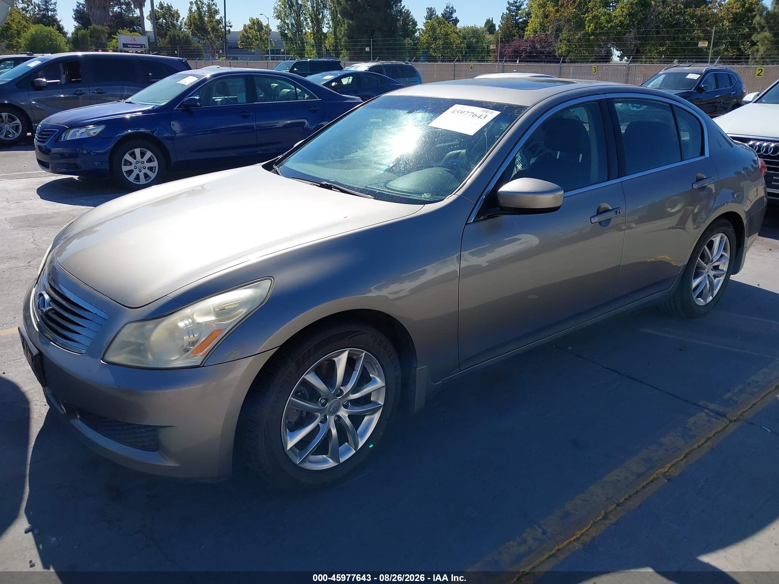 2009 Infiniti G37 Journey Gray vin: JNKCV61EX9M306364