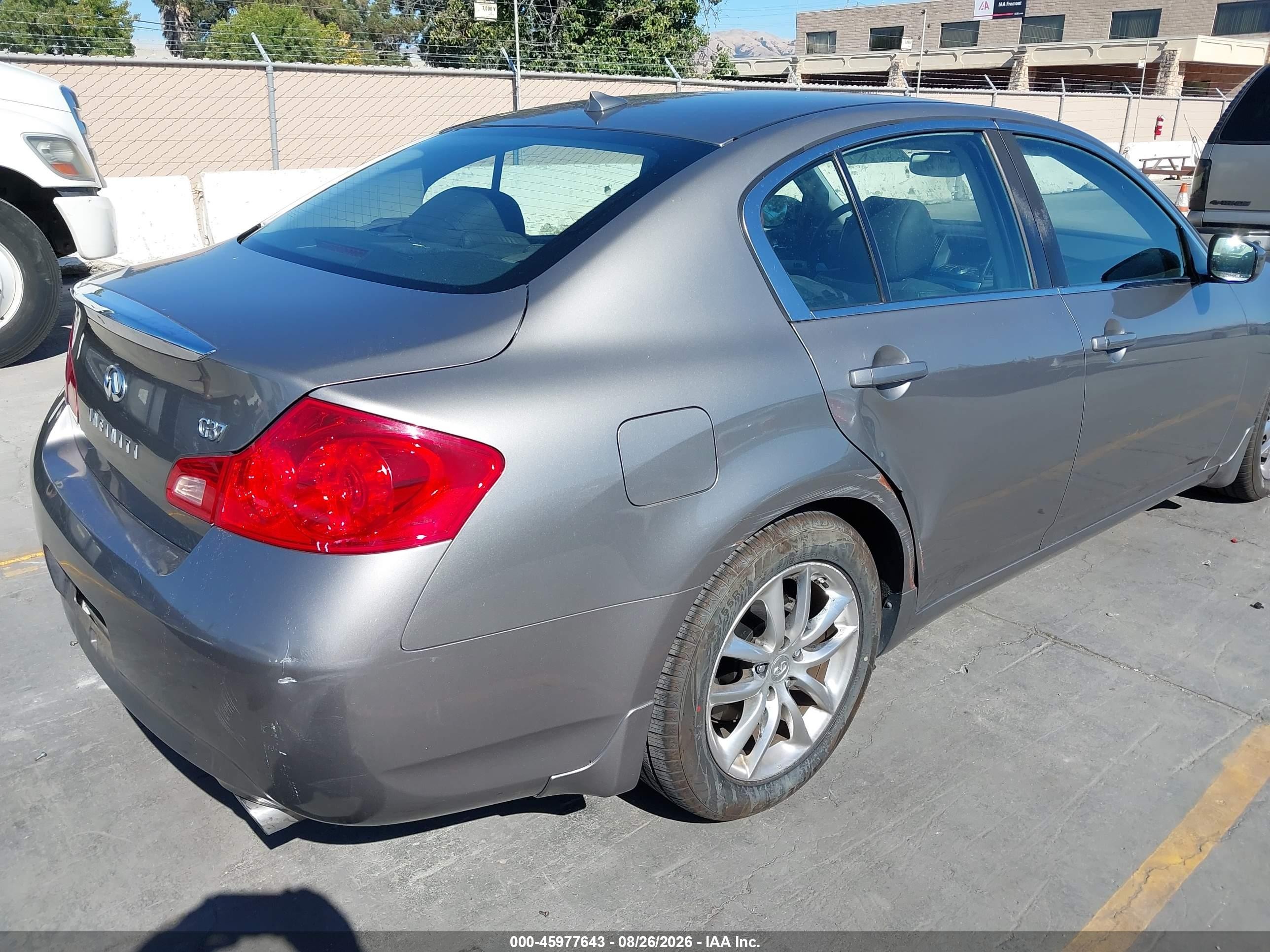 2009 Infiniti G37 Journey Gray vin: JNKCV61EX9M306364