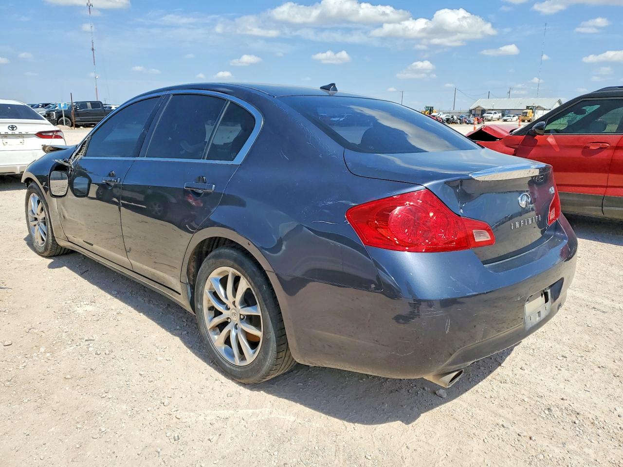 2009 Infiniti G37 Sedan Base Blue vin: JNKCV61EX9M309426