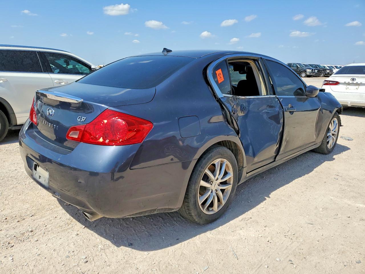 2009 Infiniti G37 Sedan Base Blue vin: JNKCV61EX9M309426