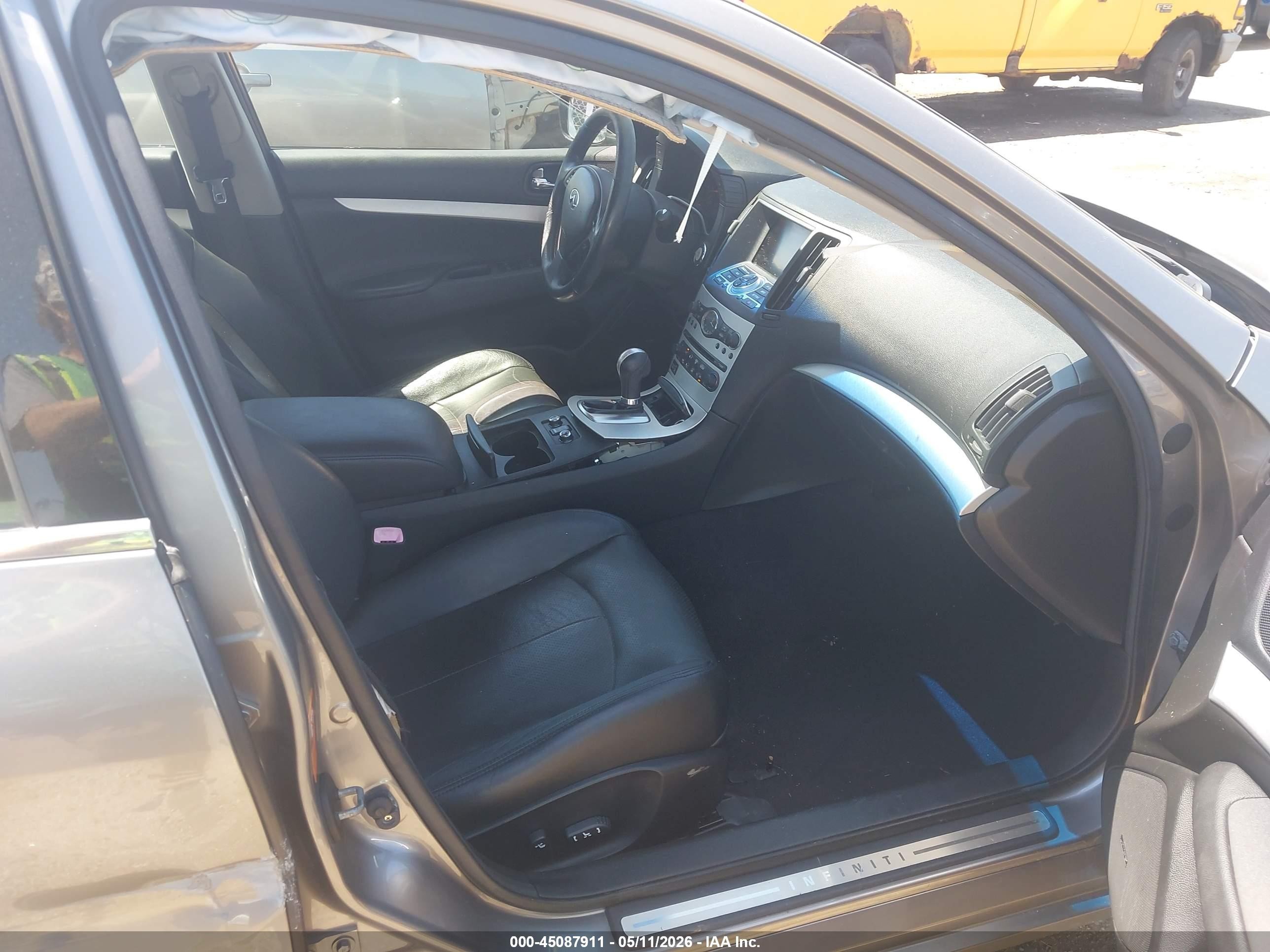 2009 Infiniti G37x   Серый vin: JNKCV61F09M353413