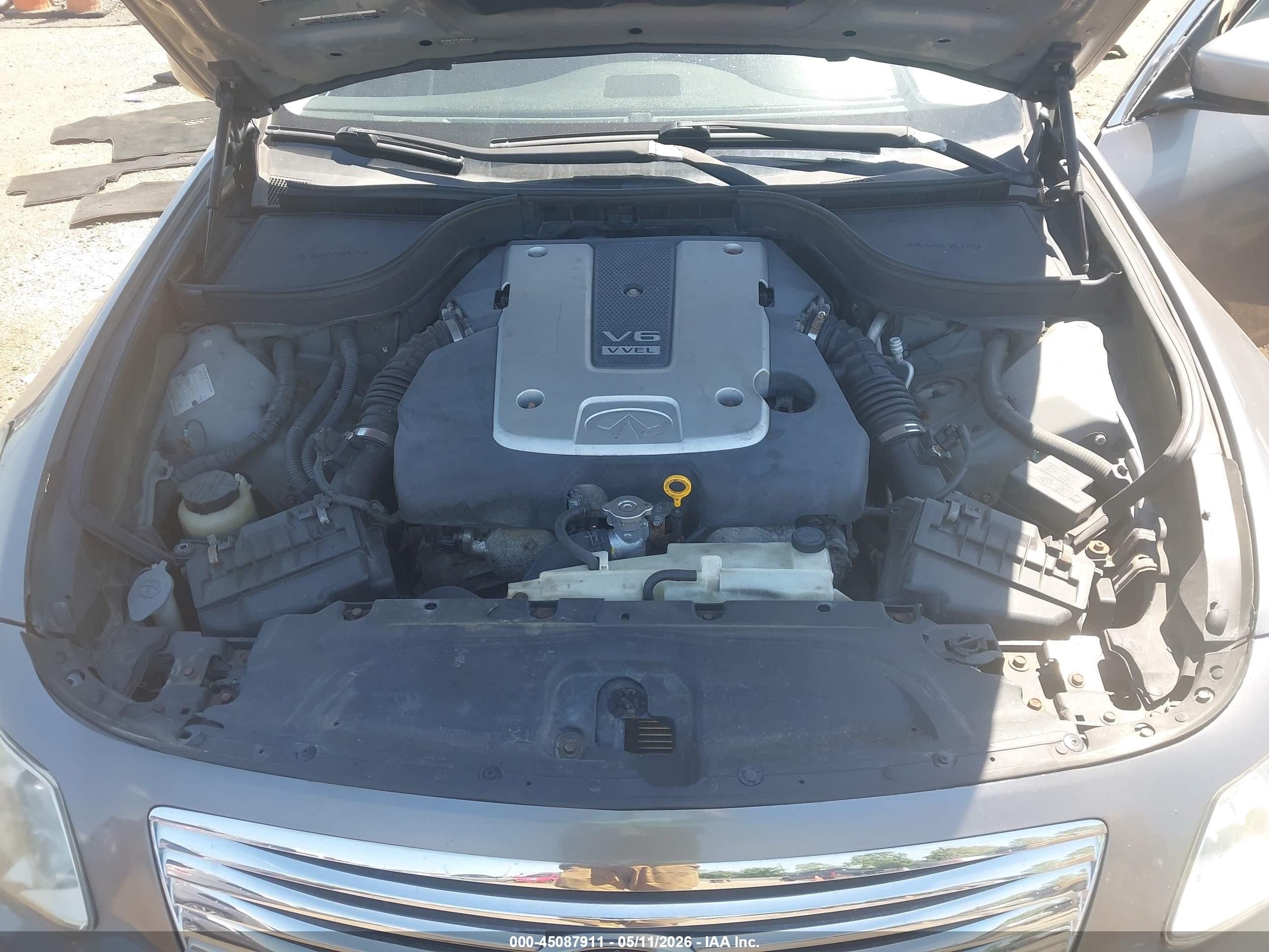 2009 Infiniti G37x   Серый vin: JNKCV61F09M353413