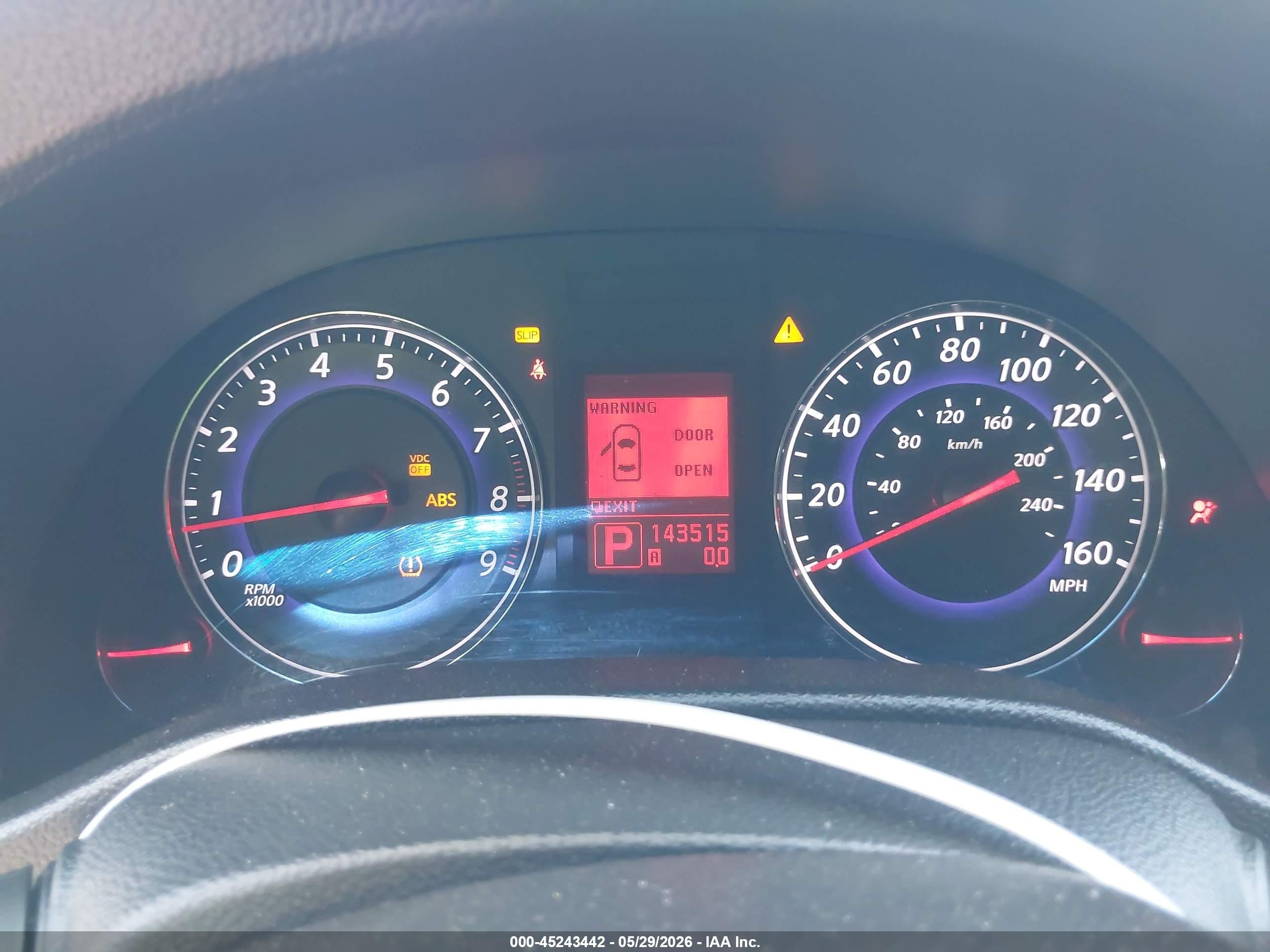 2009 Infiniti G37x   Серый vin: JNKCV61F09M356084