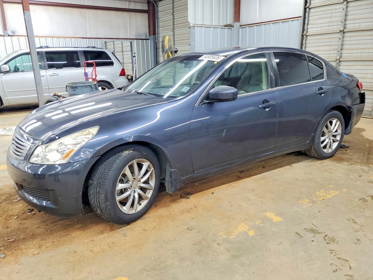2009 Infiniti G37 Sedan X Blue vin: JNKCV61F09M361723