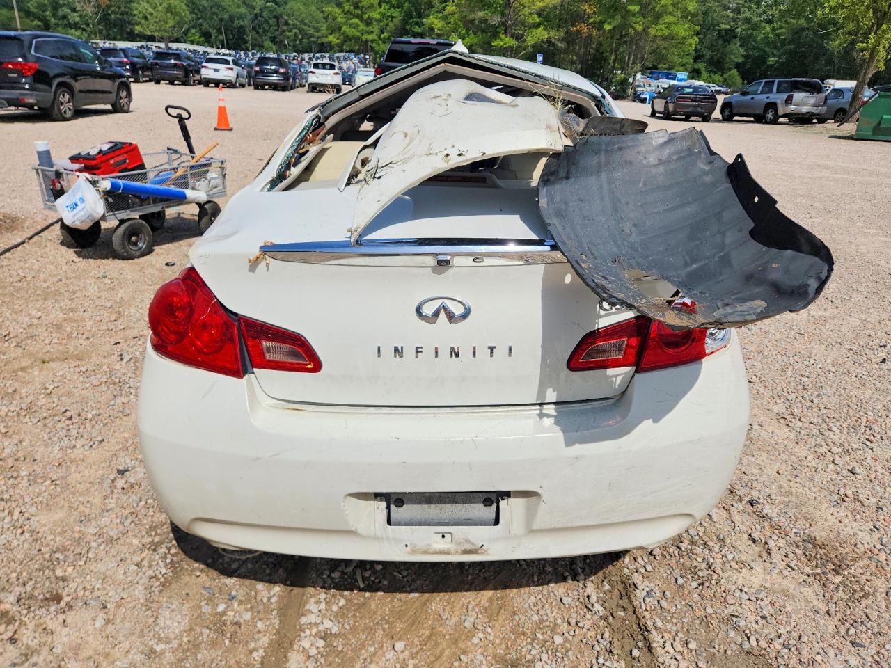2009 Infiniti G37 Sedan X White vin: JNKCV61F09M362452