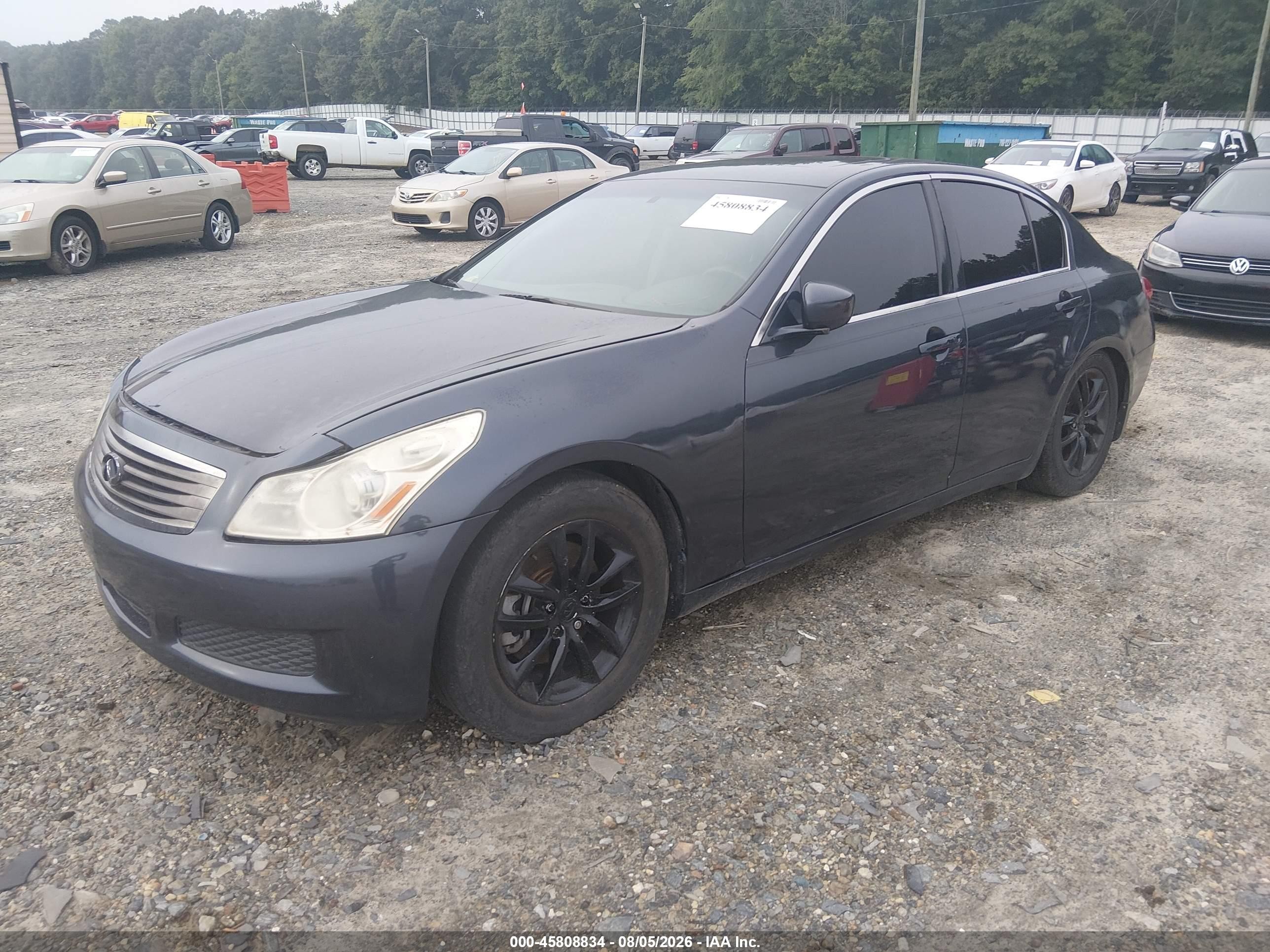 2009 Infiniti G37x Black vin: JNKCV61F19M053198
