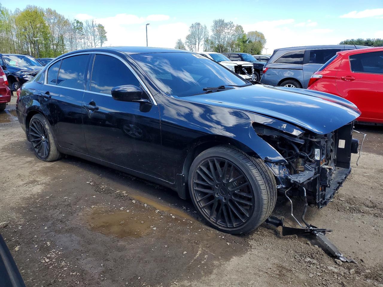 2009 Infiniti G37 Sedan X Black vin: JNKCV61F19M053265