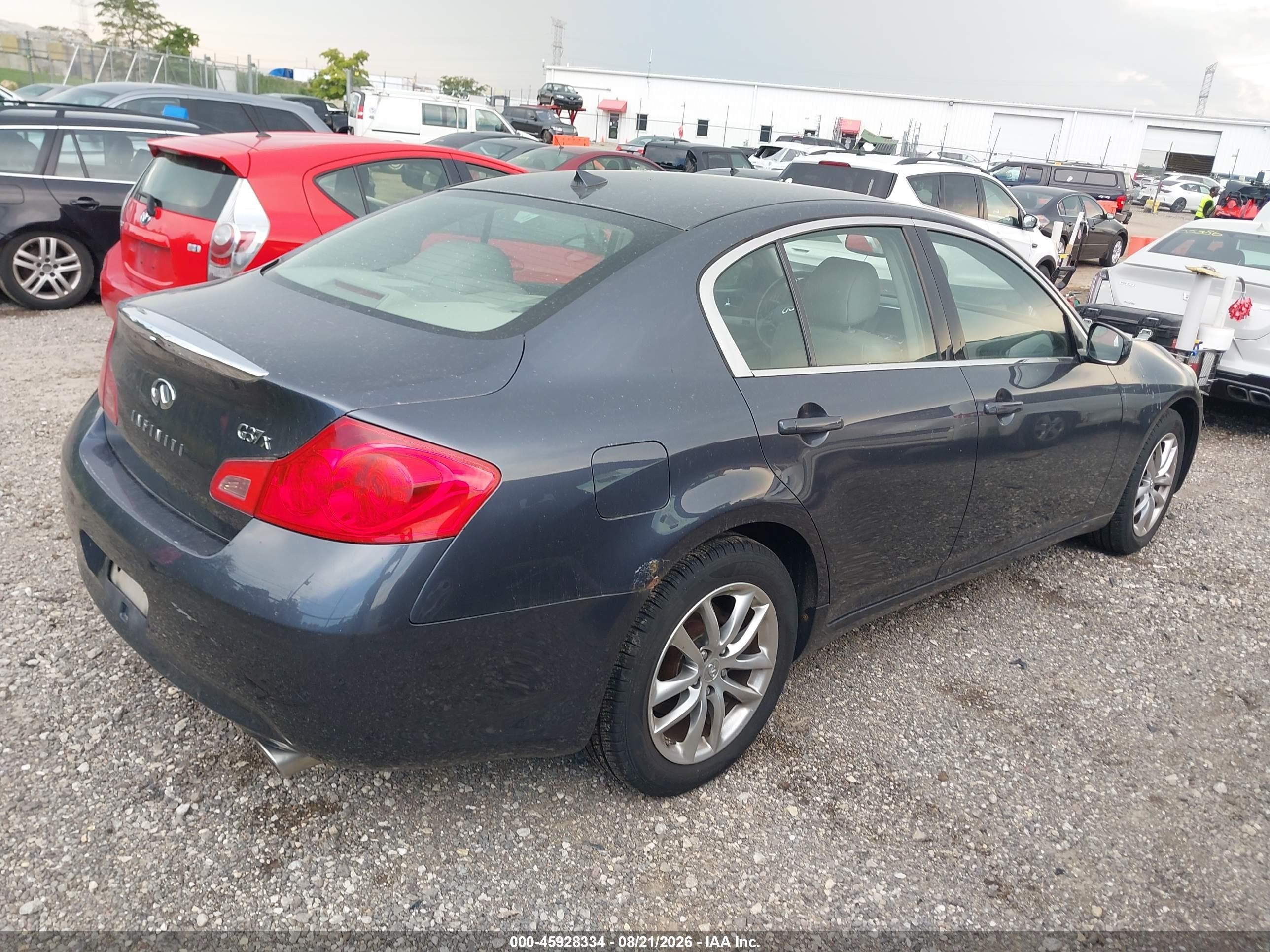 2009 Infiniti G37x   Navy vin: JNKCV61F19M350827