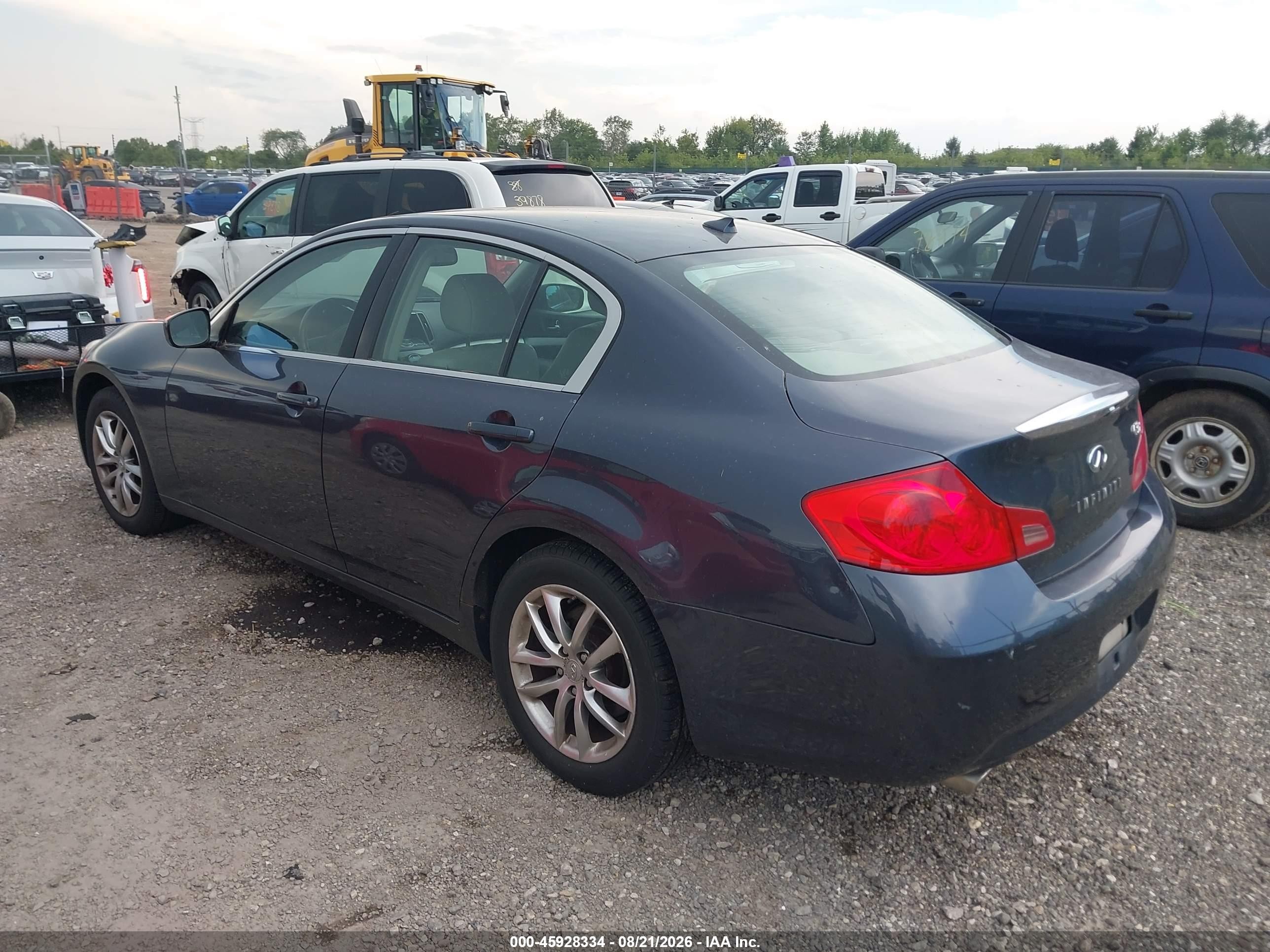 2009 Infiniti G37x   Navy vin: JNKCV61F19M350827