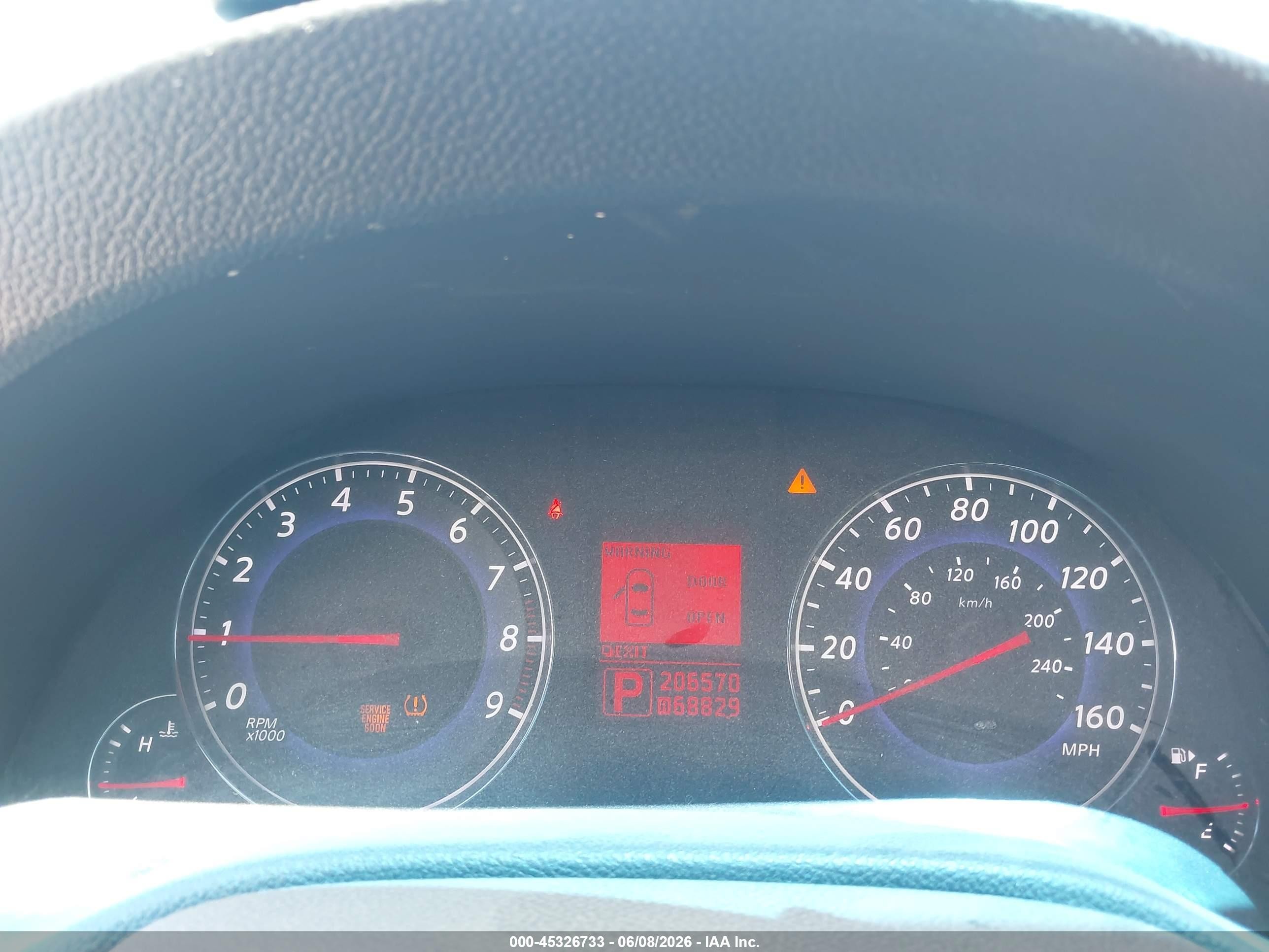 2009 Infiniti G37x   Черный vin: JNKCV61F19M354439