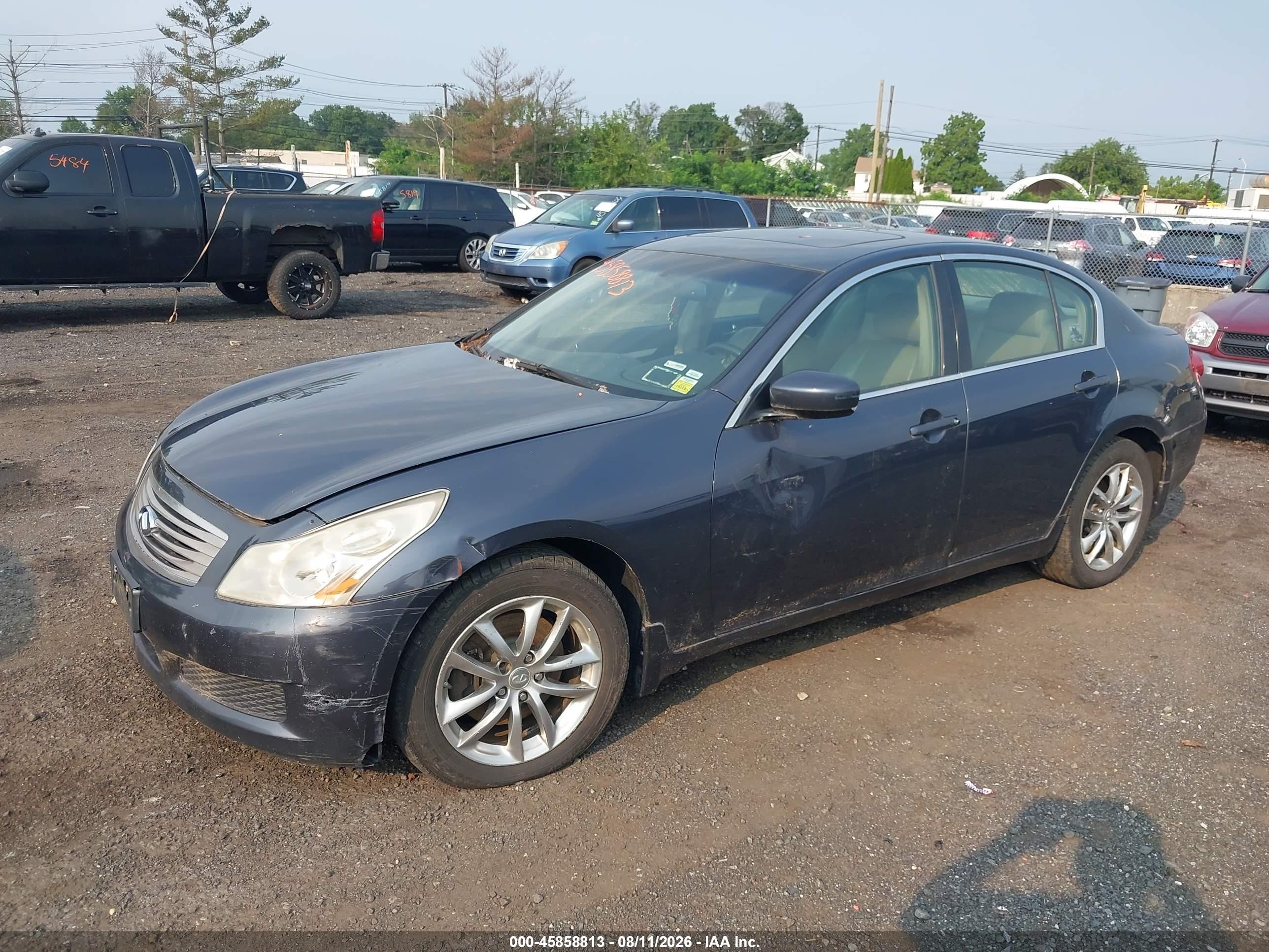2009 Infiniti G37x   Gray vin: JNKCV61F29M352344