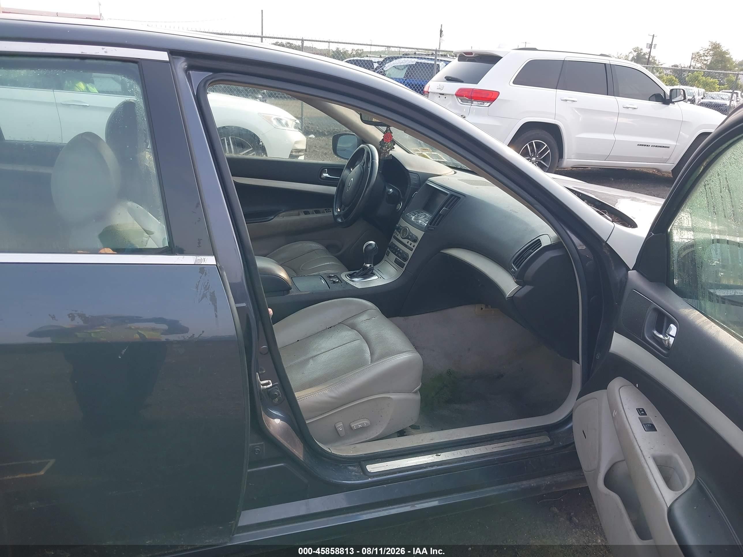 2009 Infiniti G37x   Gray vin: JNKCV61F29M352344