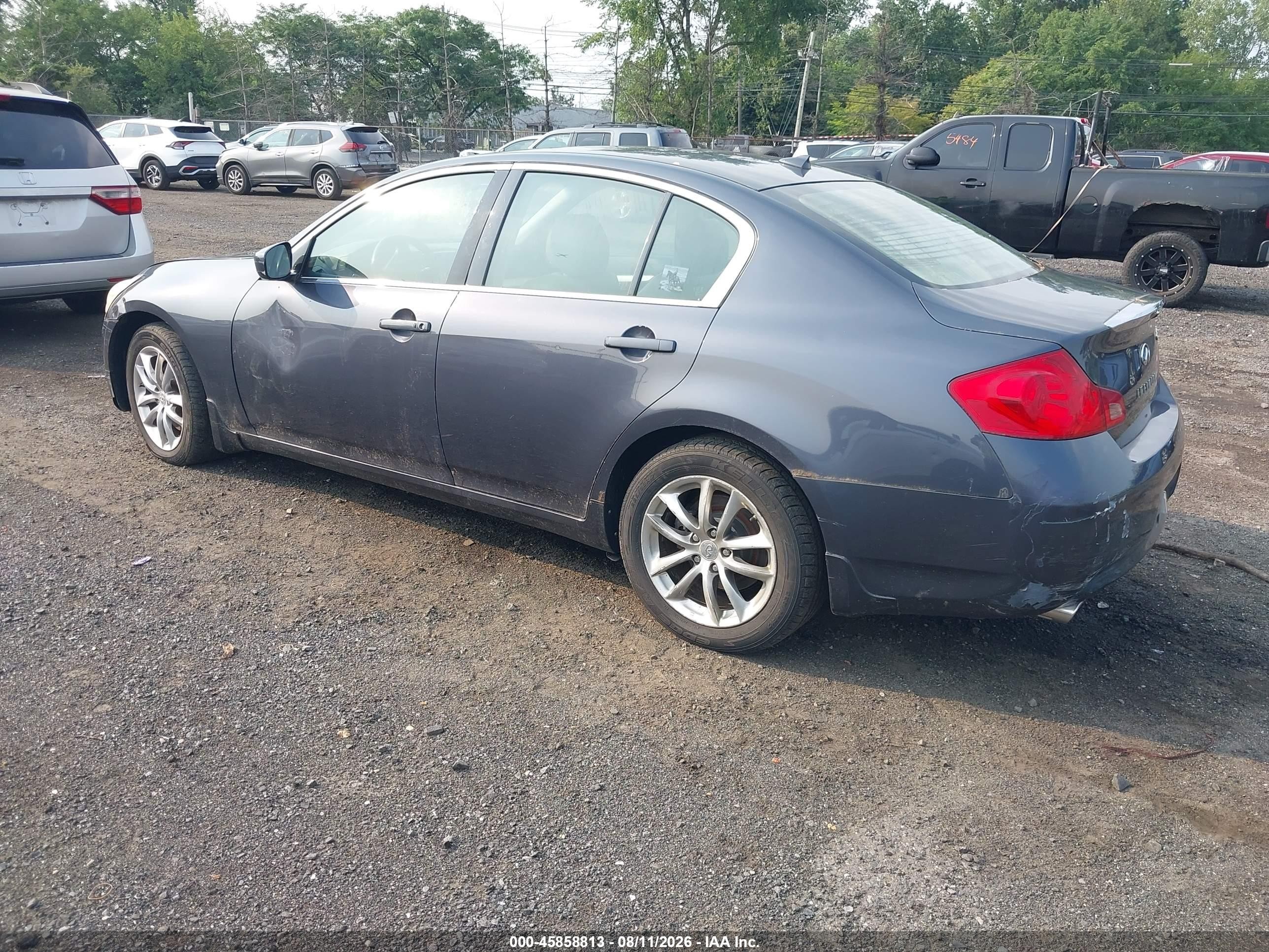 2009 Infiniti G37x   Gray vin: JNKCV61F29M352344