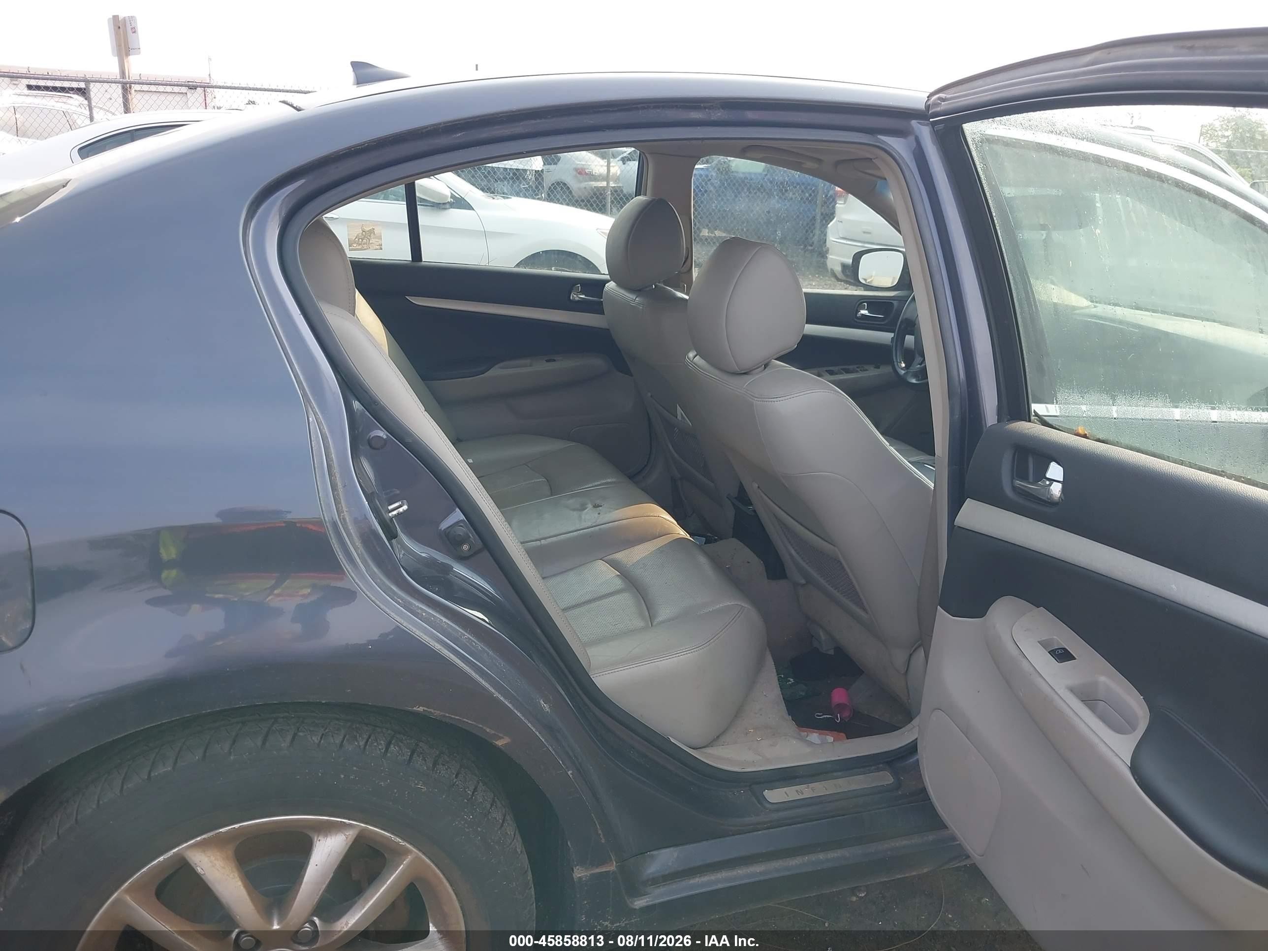 2009 Infiniti G37x   Gray vin: JNKCV61F29M352344