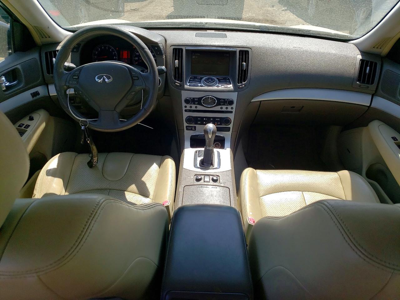 2009 Infiniti G37 Sedan X White vin: JNKCV61F39M054319