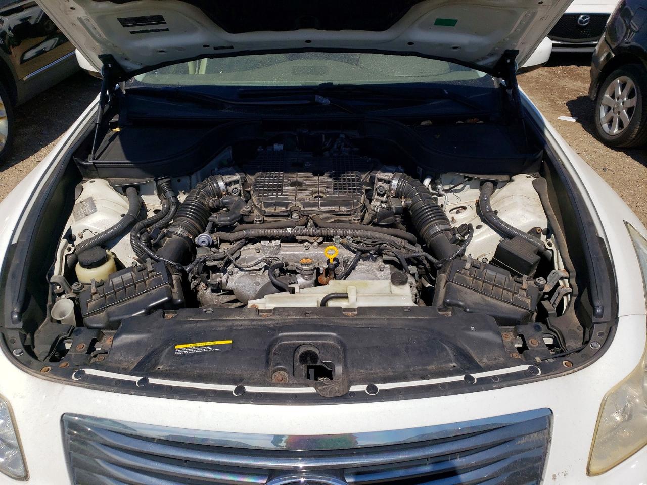 2009 Infiniti G37 Sedan X White vin: JNKCV61F39M054319