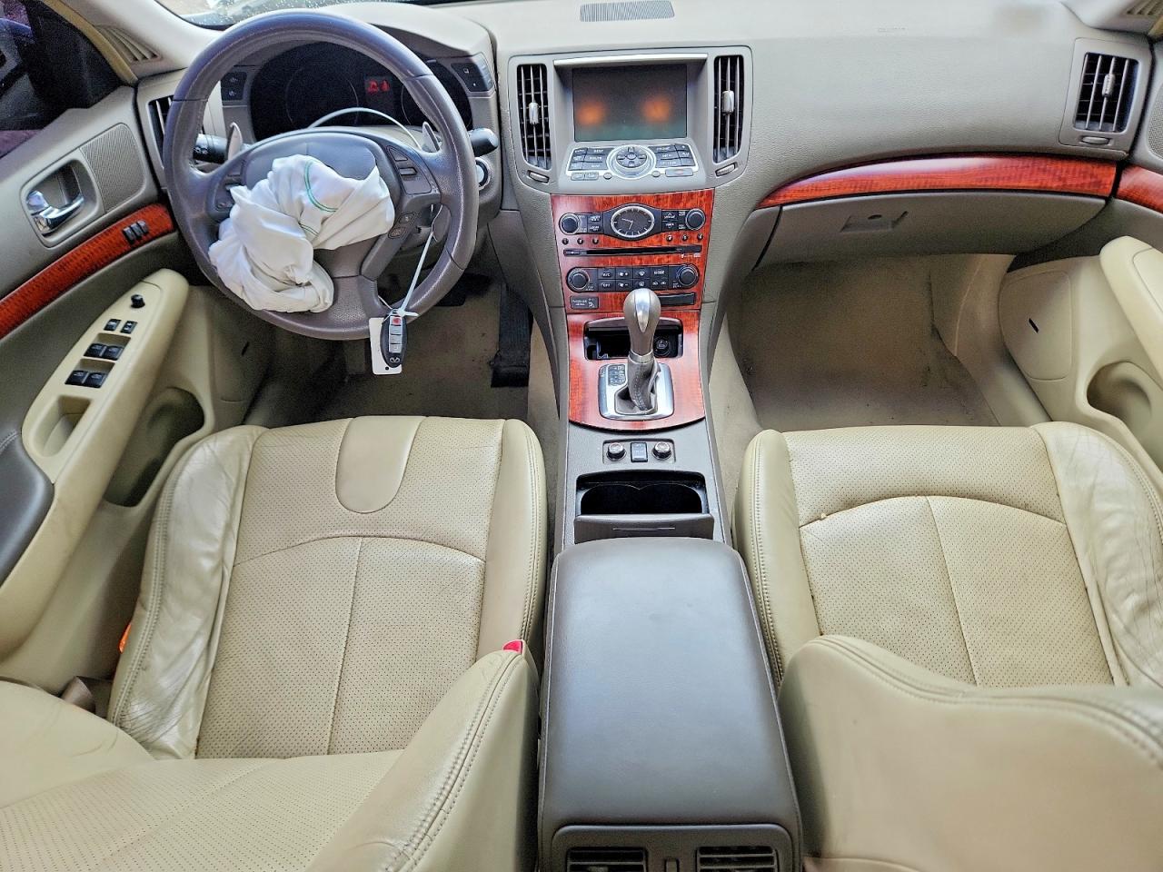 2009 Infiniti G37 Sedan X White vin: JNKCV61F39M351865