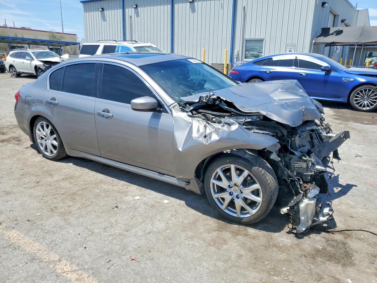 2009 Infiniti G37 Sedan X Gray vin: JNKCV61F39M364356