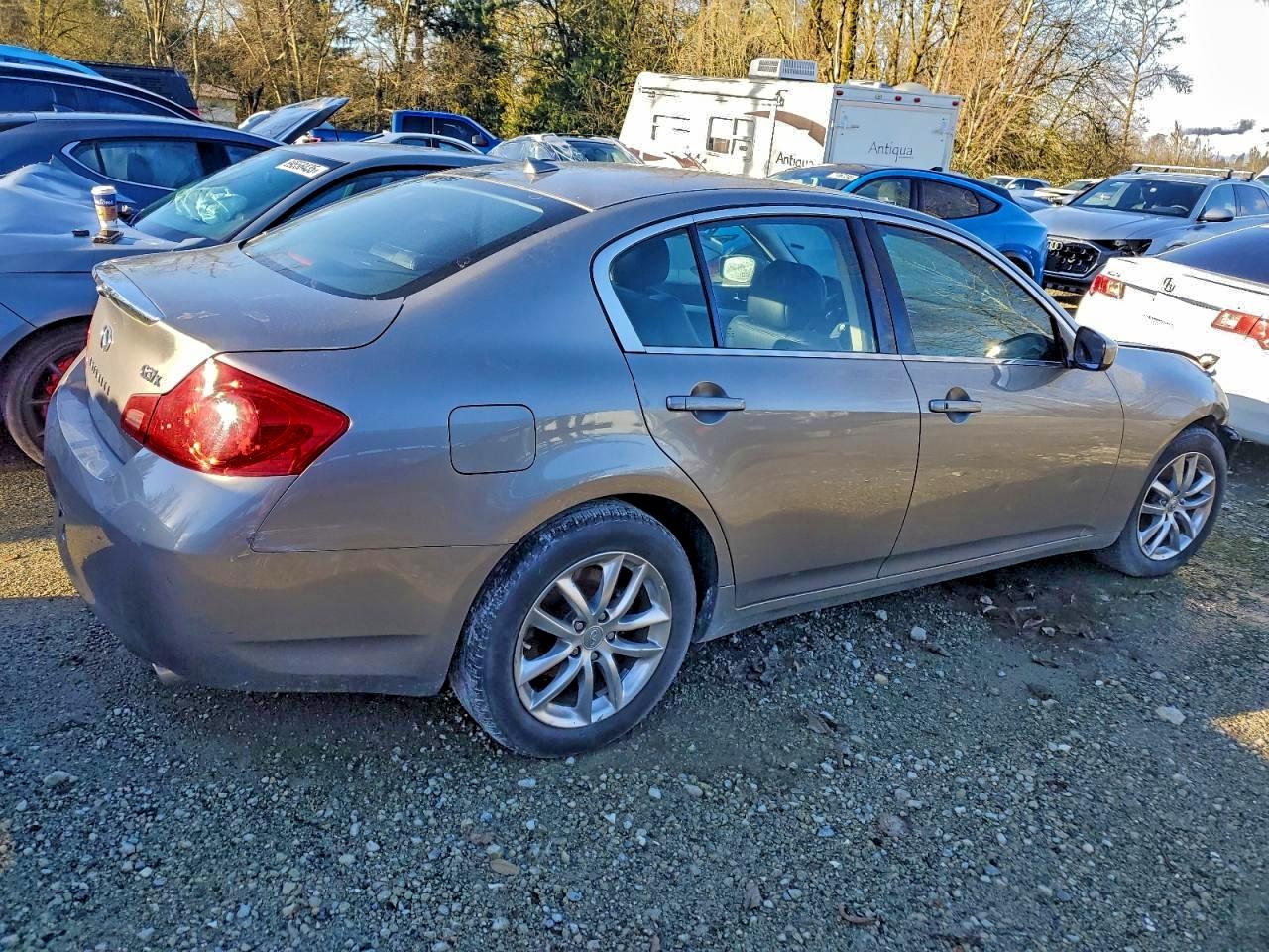 2009 Infiniti G37 Gray vin: JNKCV61F39M364907