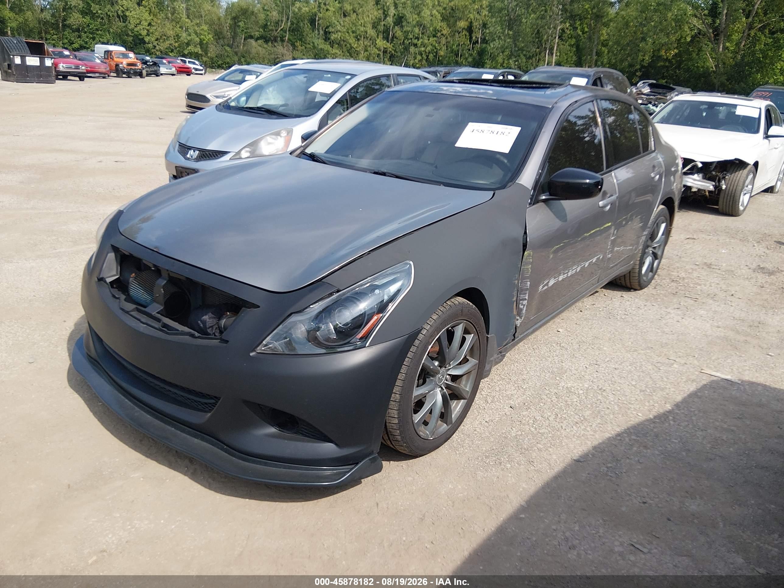 2009 Infiniti G37x   Серый vin: JNKCV61F49M360638