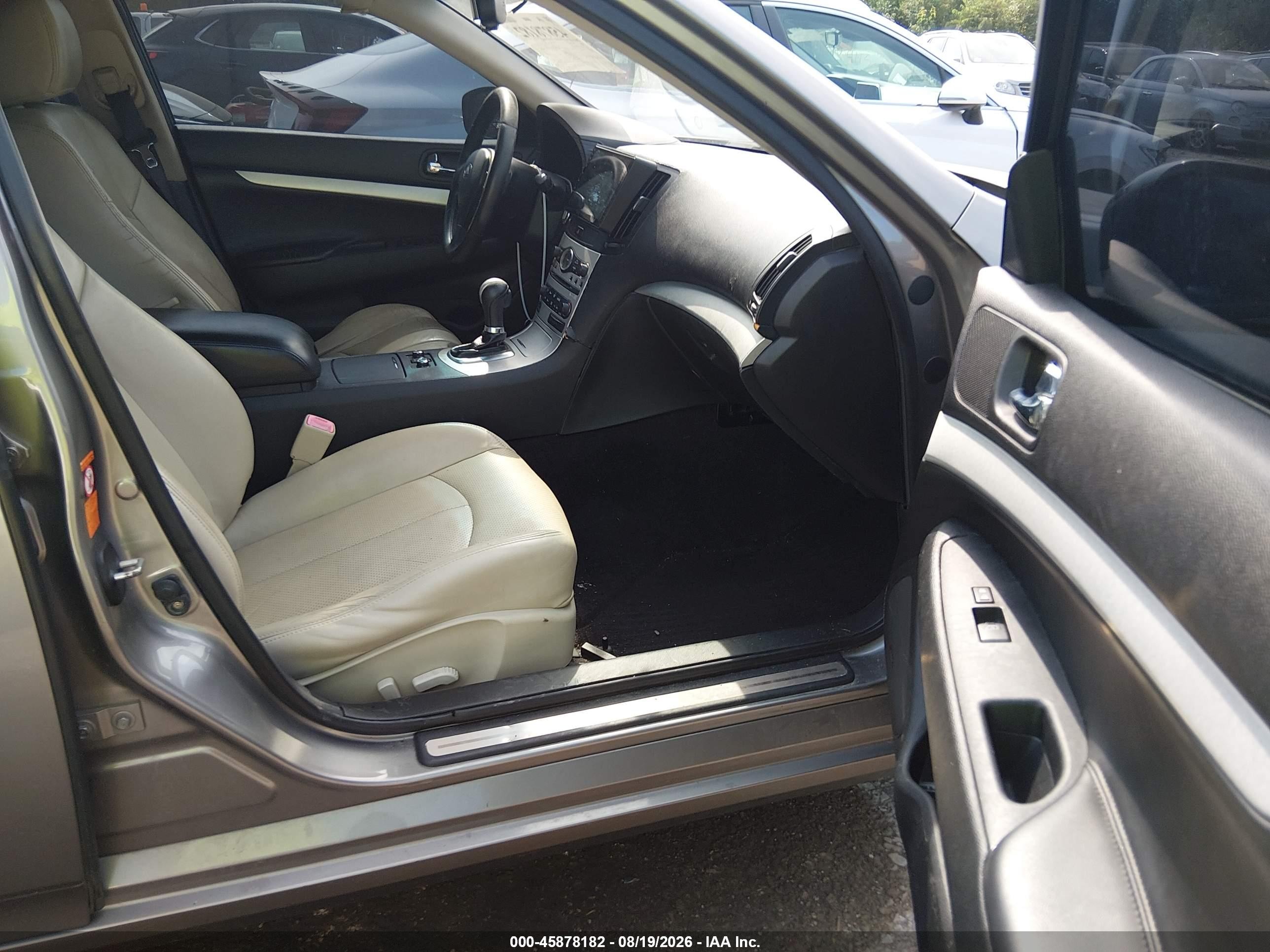 2009 Infiniti G37x   Серый vin: JNKCV61F49M360638