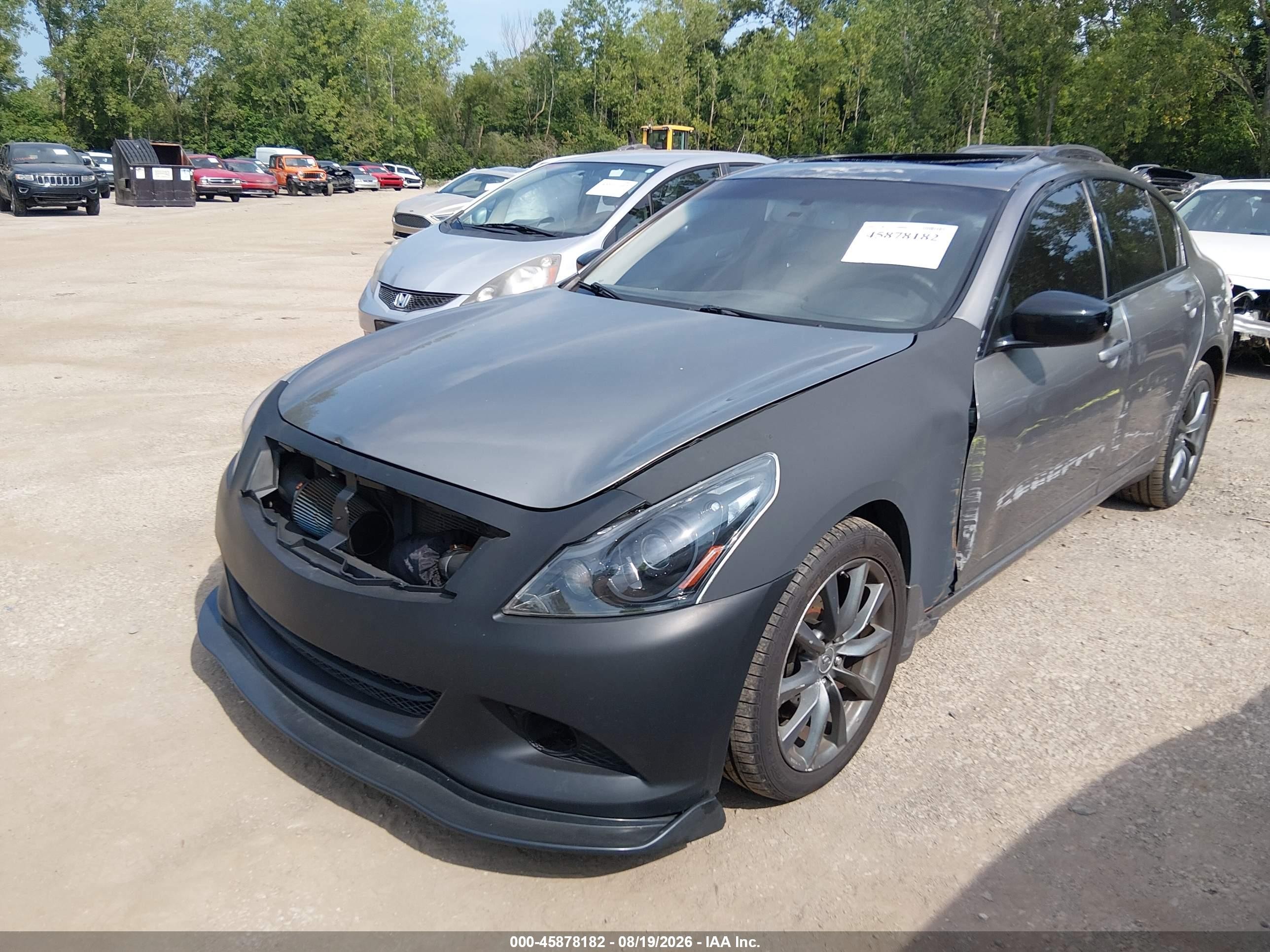2009 Infiniti G37x   Серый vin: JNKCV61F49M360638