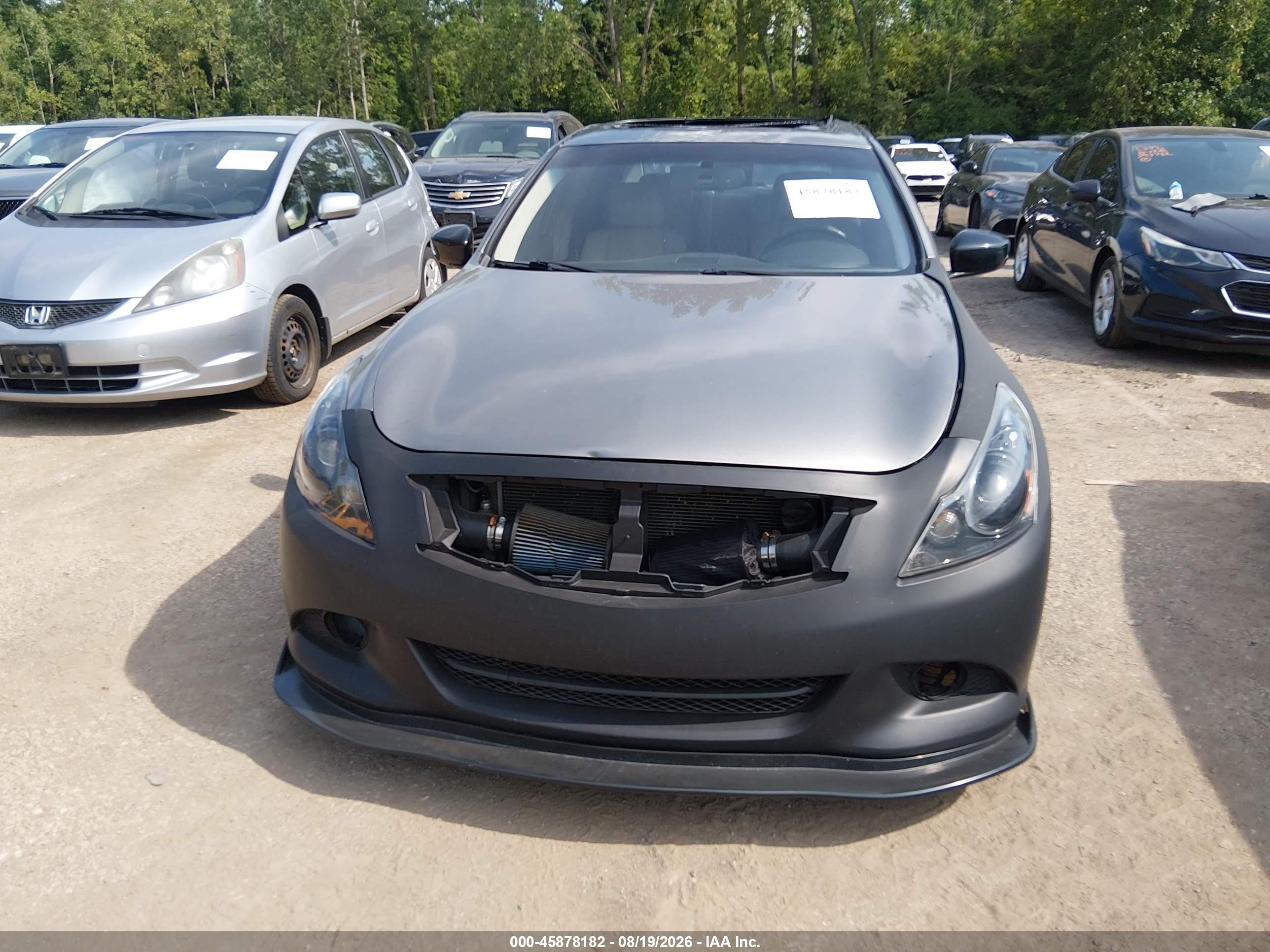 2009 Infiniti G37x   Серый vin: JNKCV61F49M360638