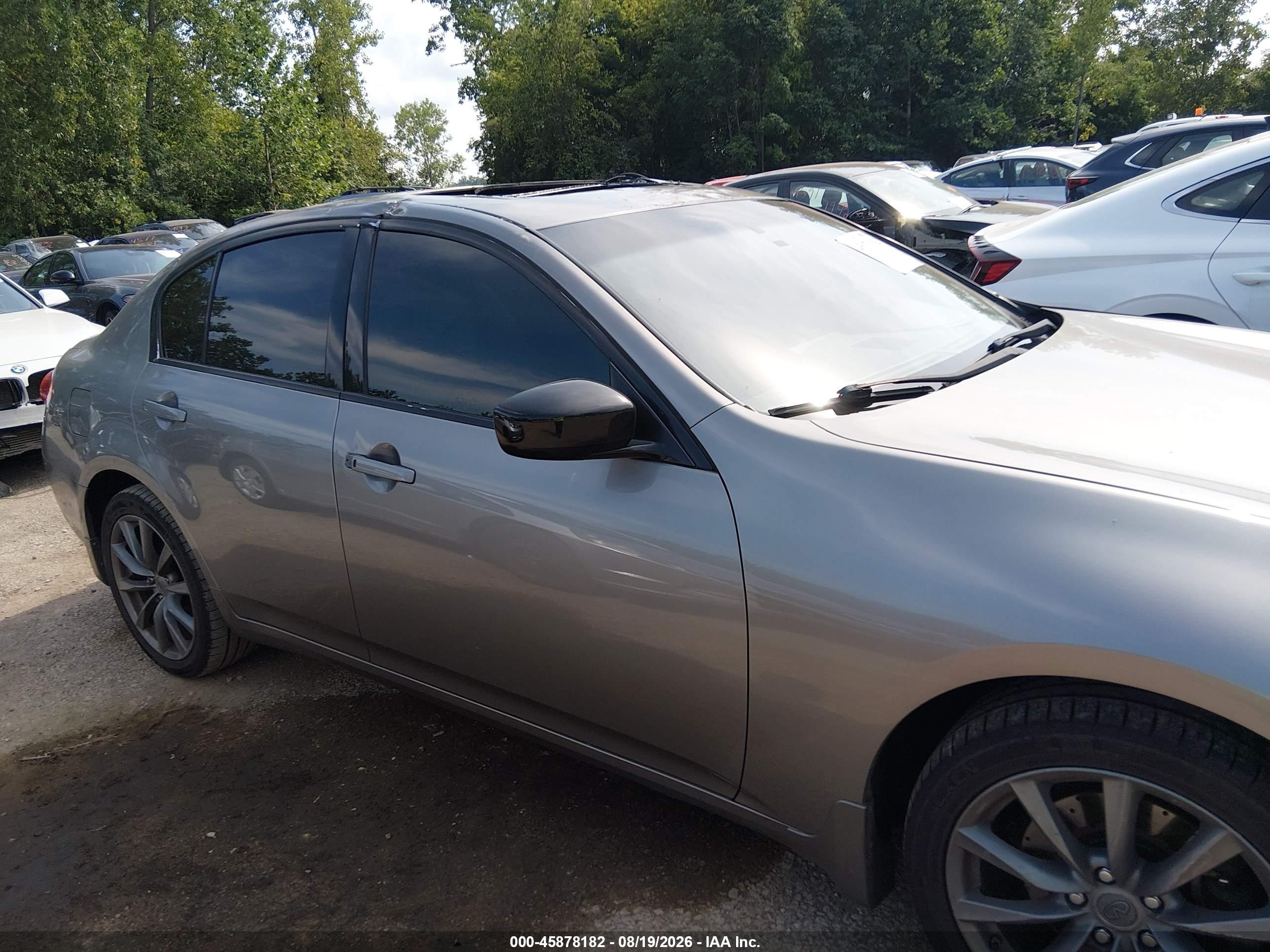 2009 Infiniti G37x   Серый vin: JNKCV61F49M360638