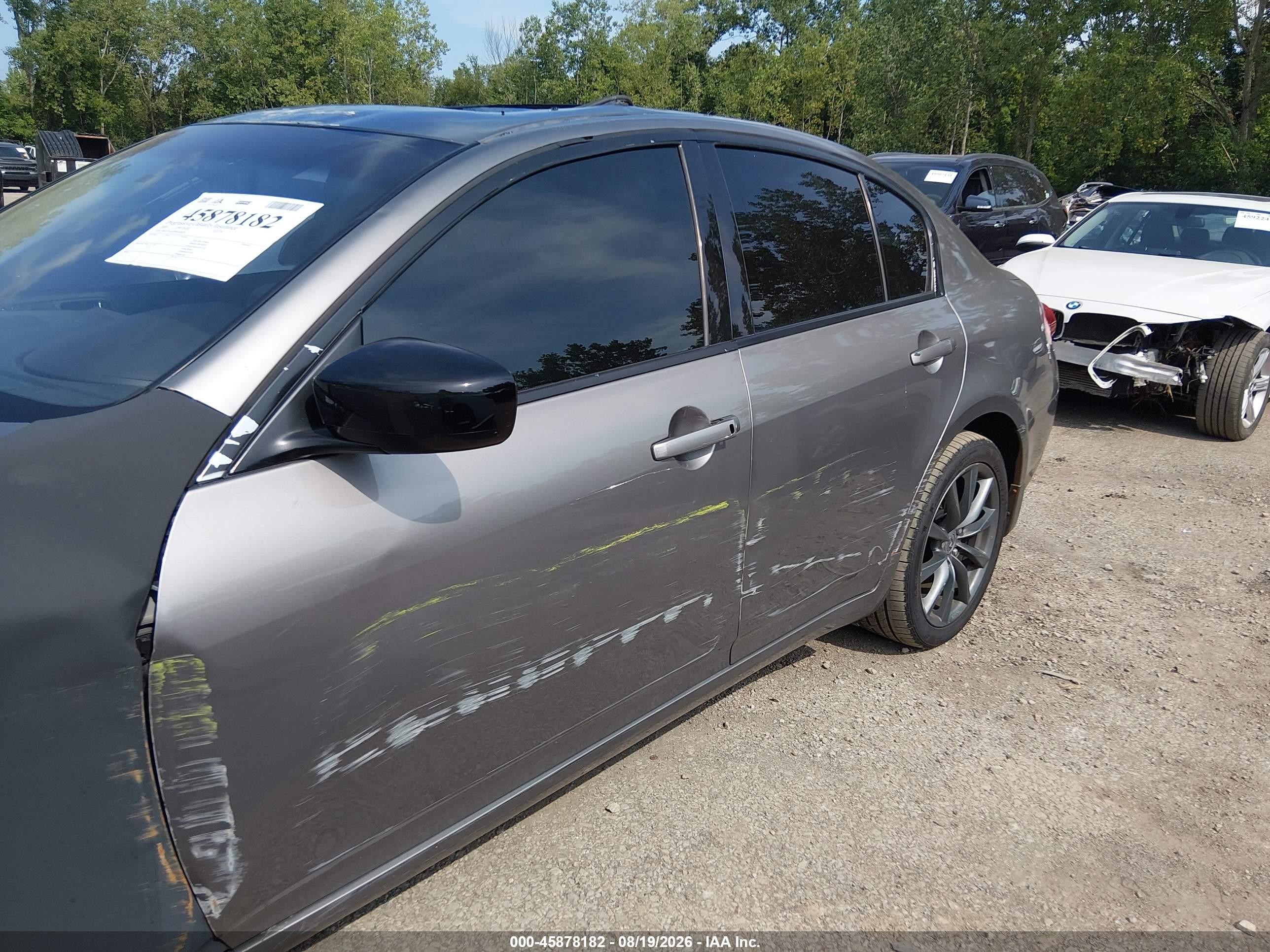 2009 Infiniti G37x   Серый vin: JNKCV61F49M360638