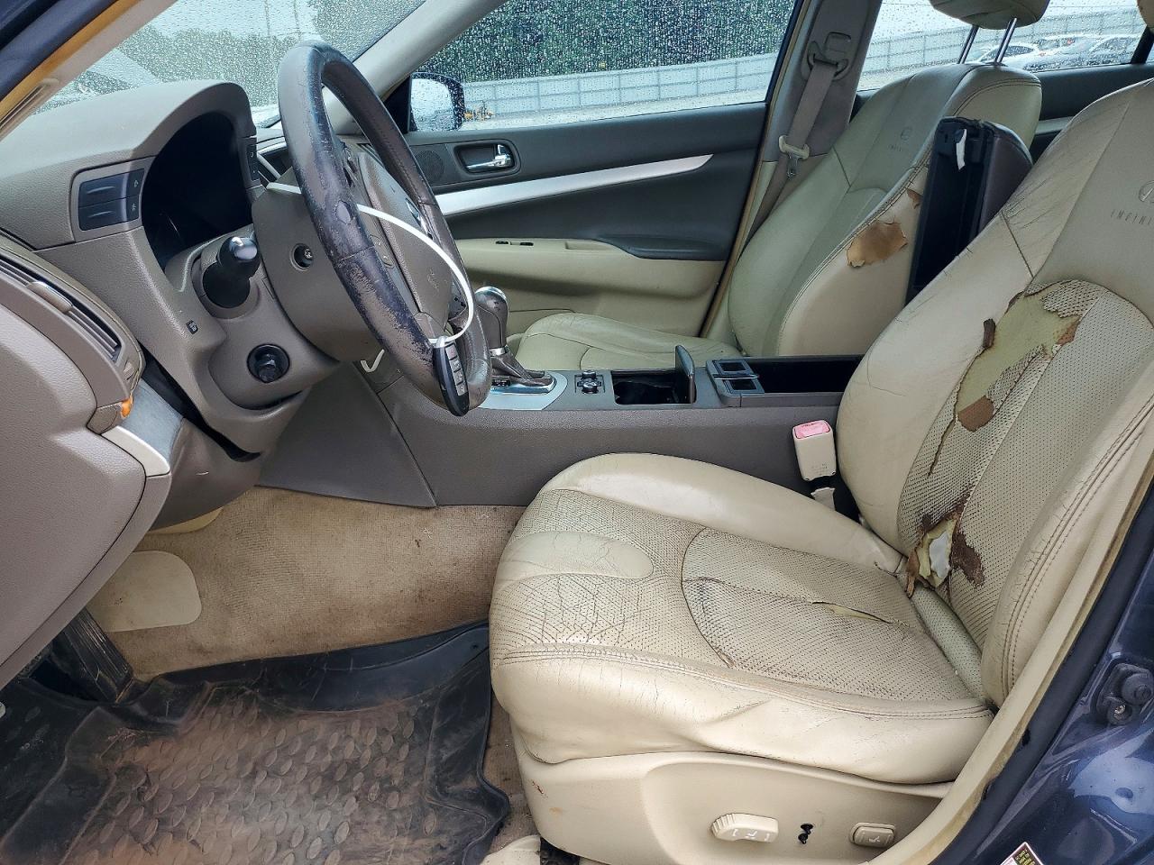 2009 Infiniti G37 Sedan X Blue vin: JNKCV61F49M361529