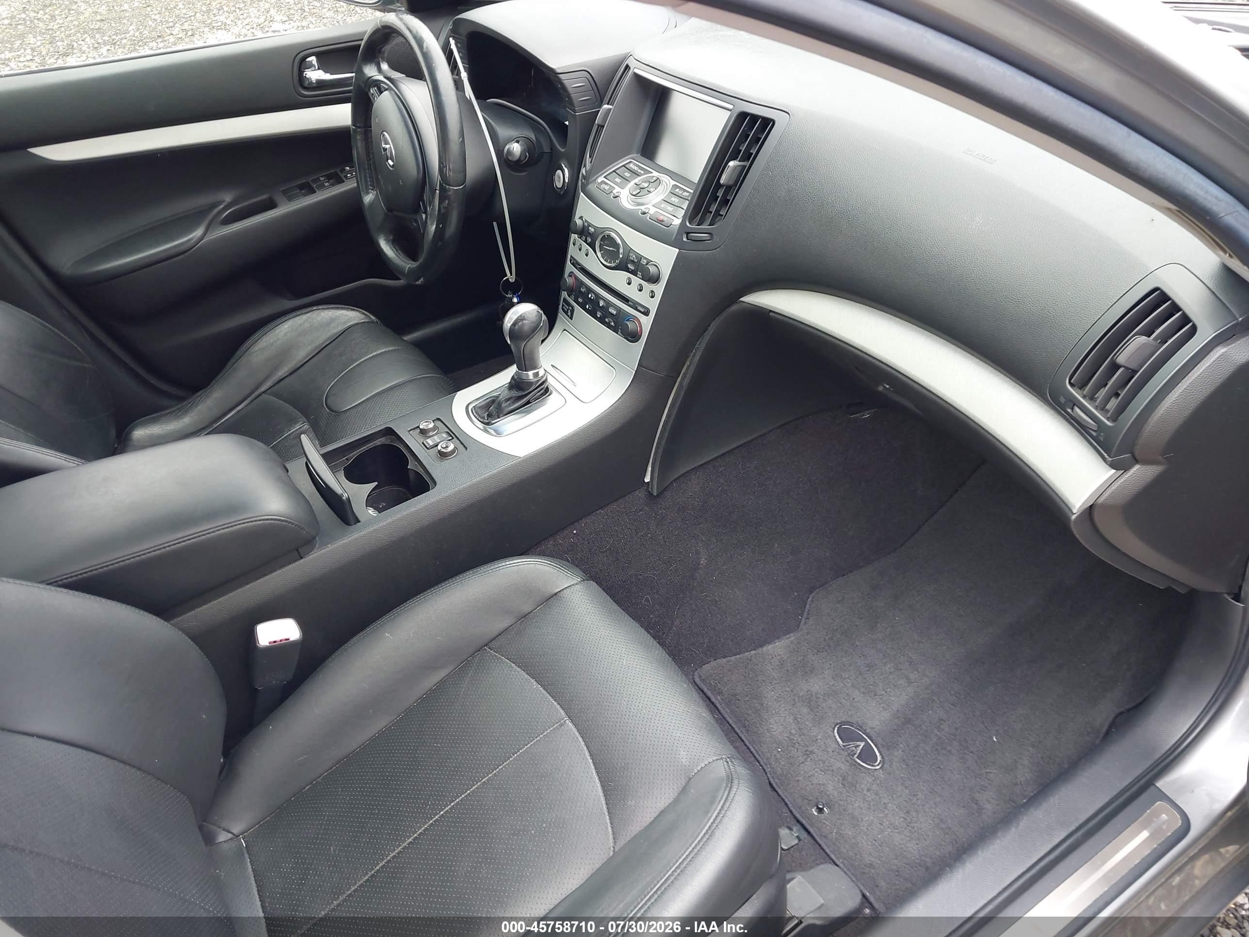 2009 Infiniti G37x   Gray vin: JNKCV61F49M364978